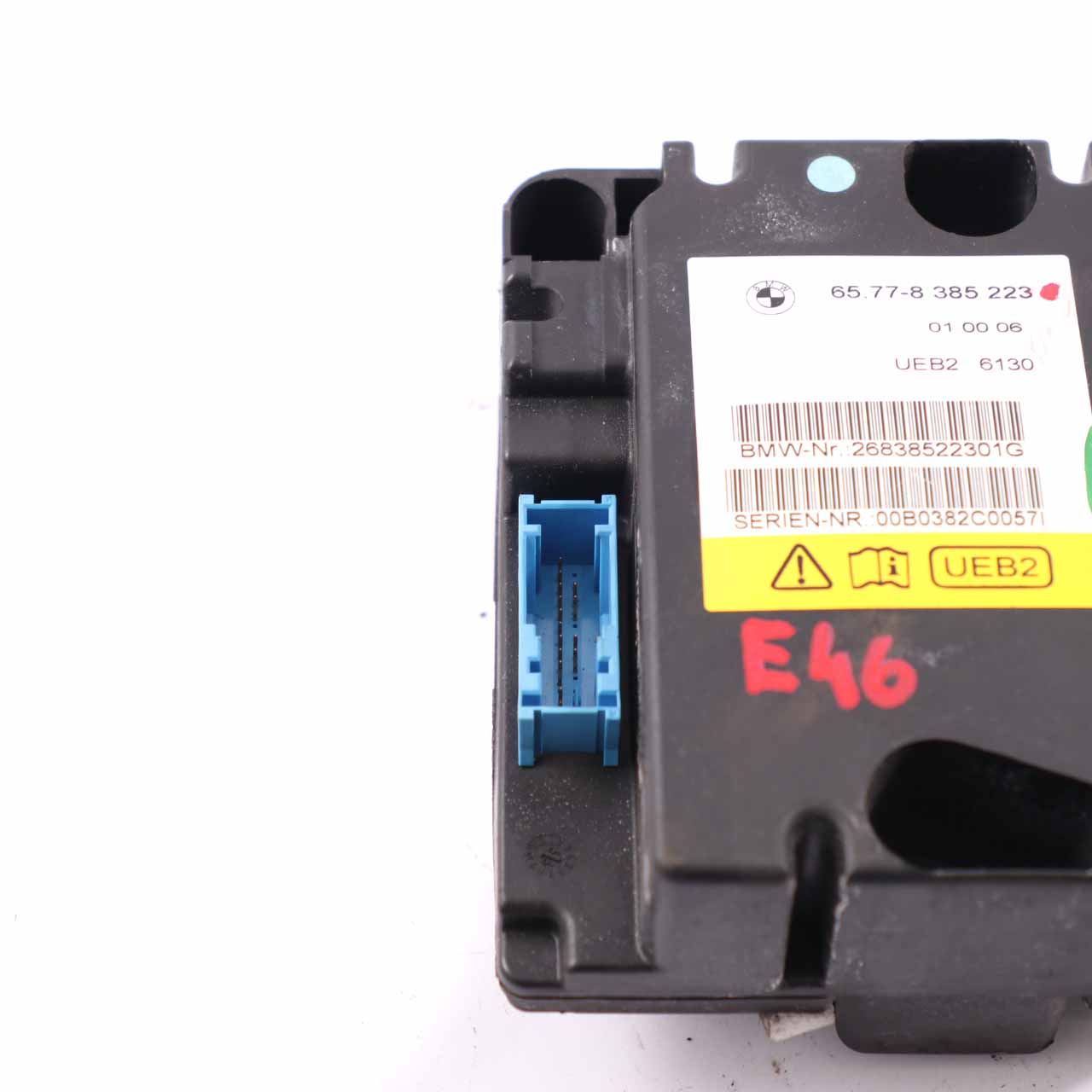 BMW E46 Cabrio Überschlagsensor Steuergerät Modul 8385223