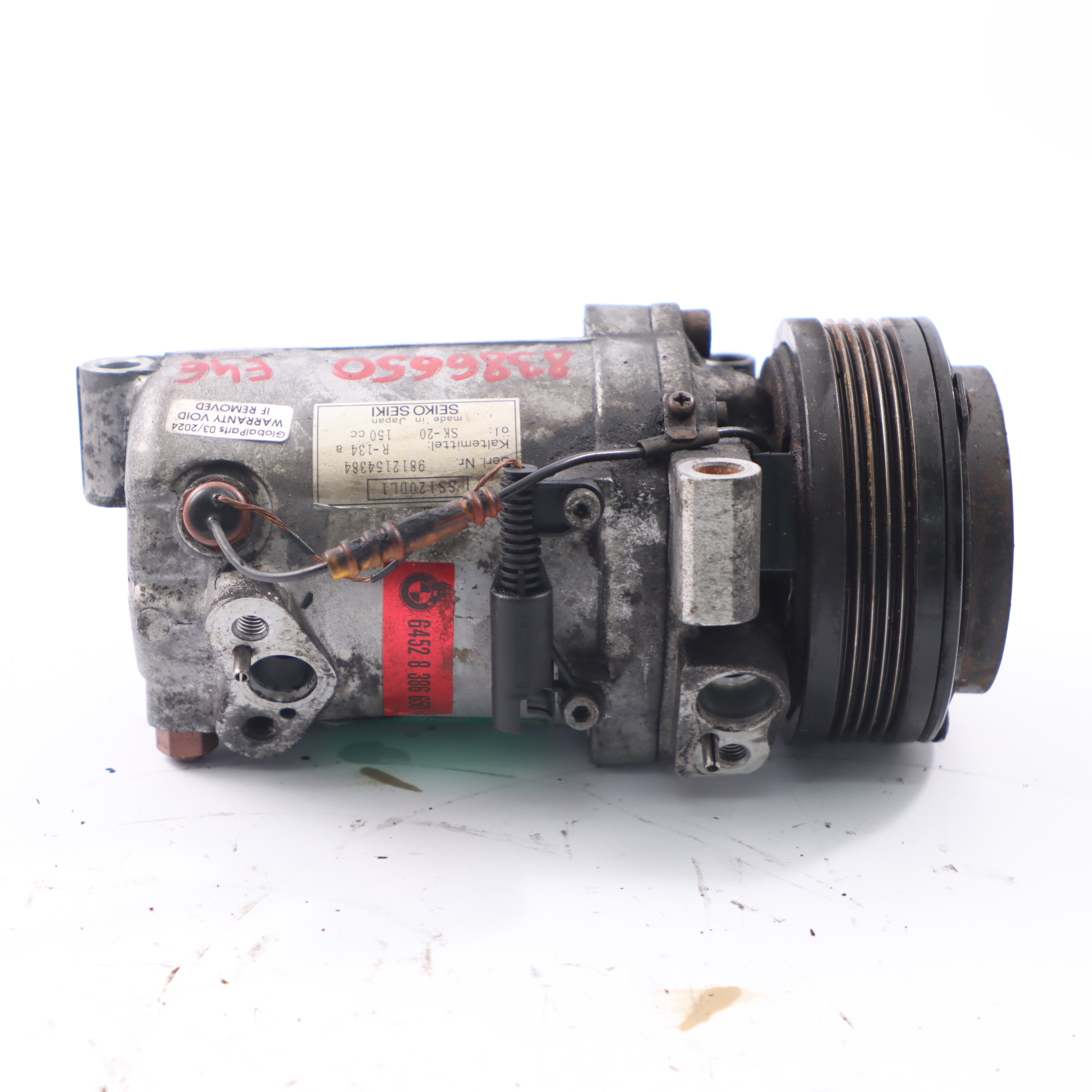 Kompressor BMW E46 Motor M43 M47 Klimaanlage A/C Kompressor 8386650