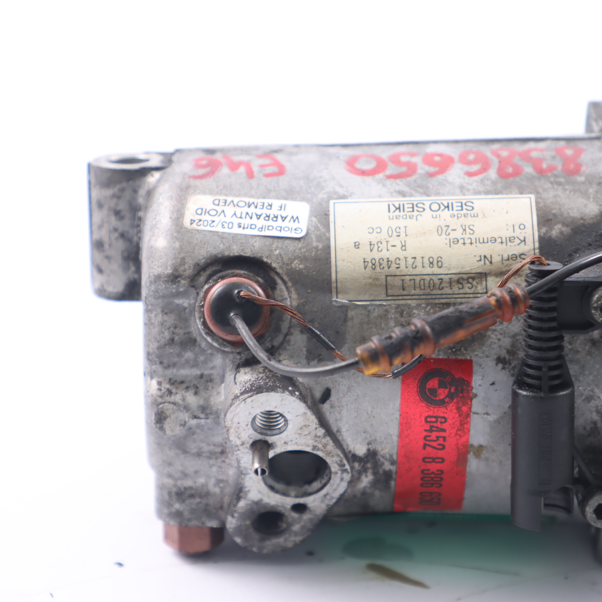 Kompressor BMW E46 Motor M43 M47 Klimaanlage A/C Kompressor 8386650