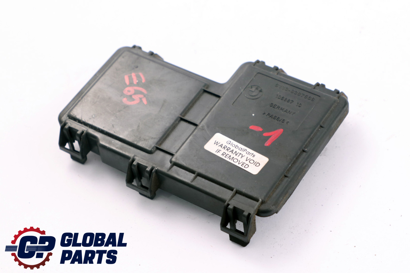 BMW E65 Batterie B Motorraum Klemmpunkt Abdeckung 8387568