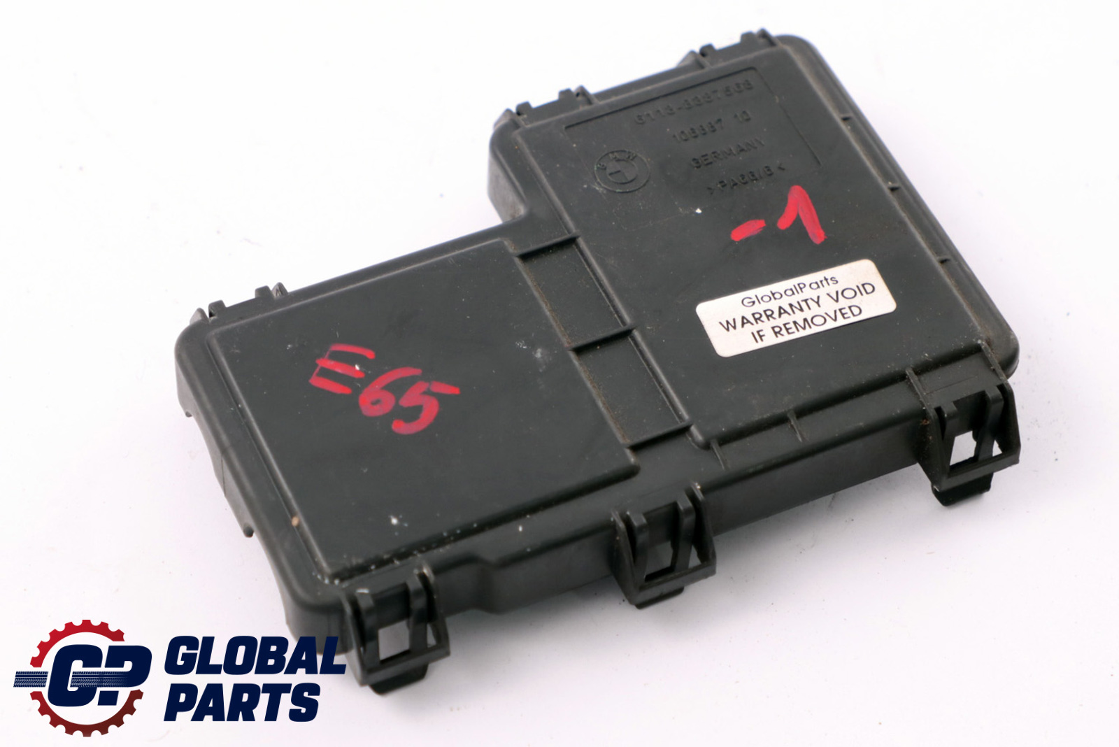 BMW E65 Batterie B Motorraum Klemmpunkt Abdeckung 8387568