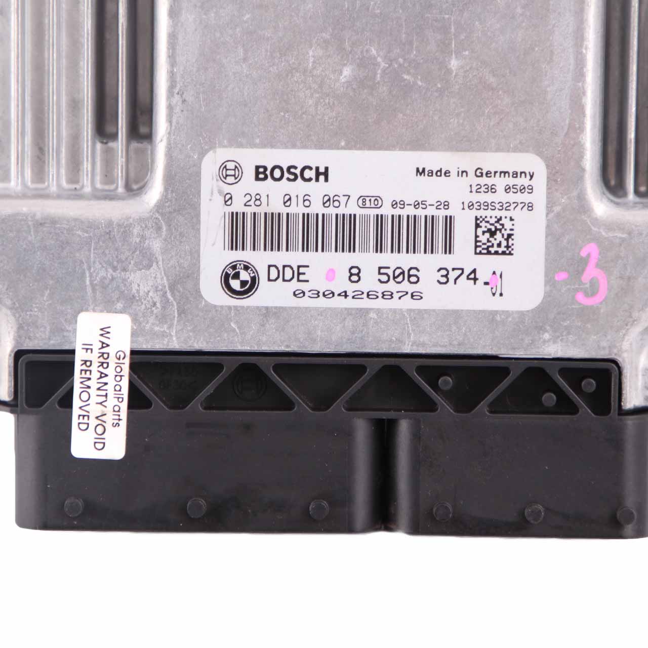 BMW E81 E87 E90 LCI 120d 320d N47 ECU Kit DDE 8506374 CAS3 Schlüssel 