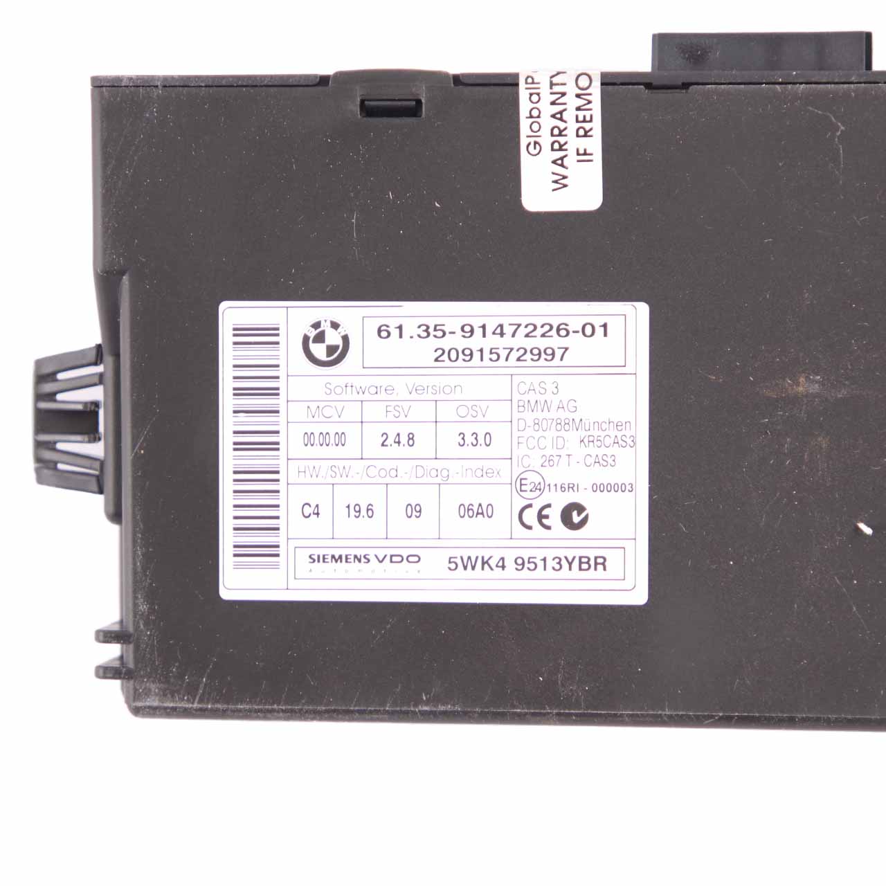 BMW E81 E87 E90 LCI 120d 320d N47 ECU Kit DDE 8506374 CAS3 Schlüssel 