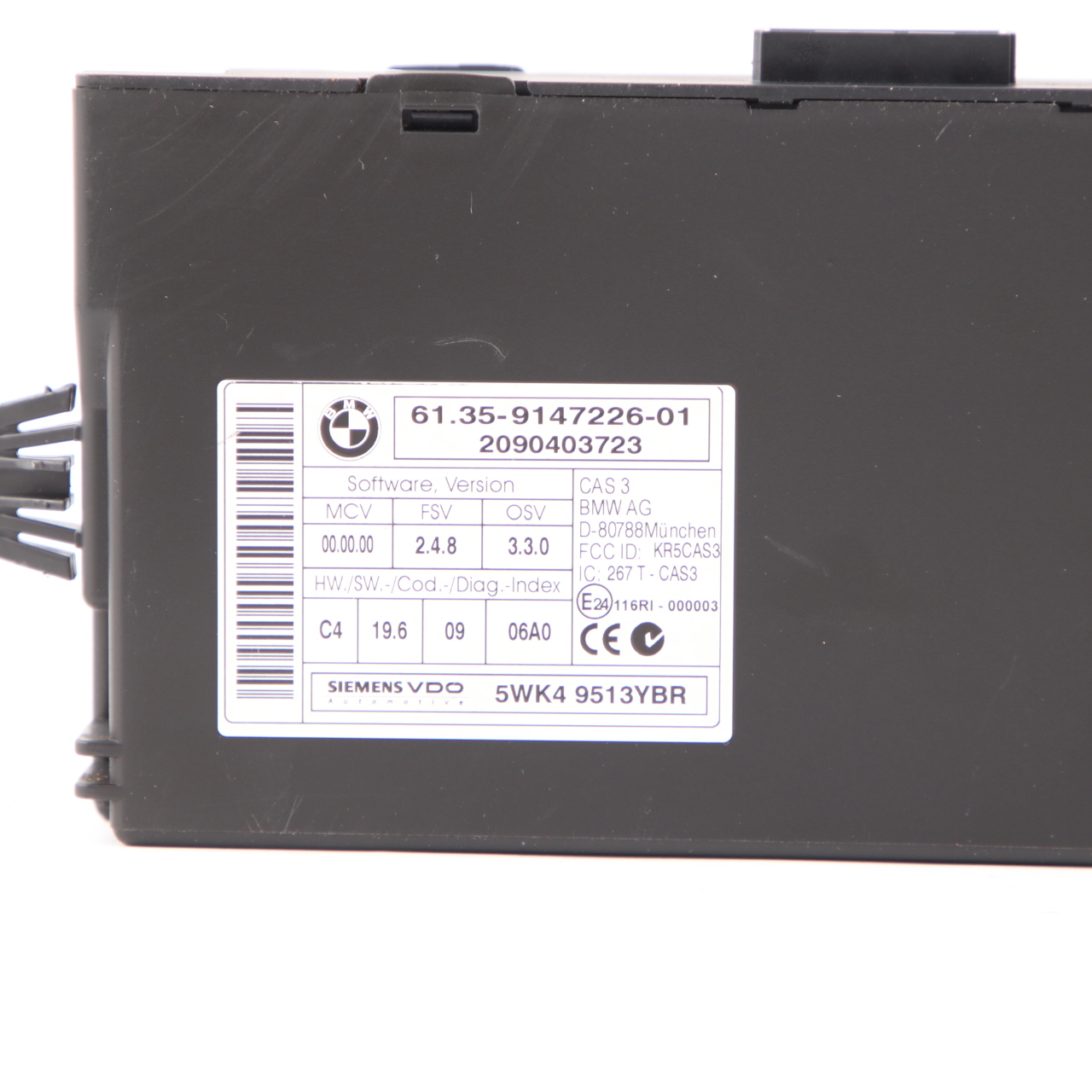 BMW E81 E87 E90 LCI 120d 320d N47 ECU Kit DDE 8506374 CAS3 Schlüssel Automatik