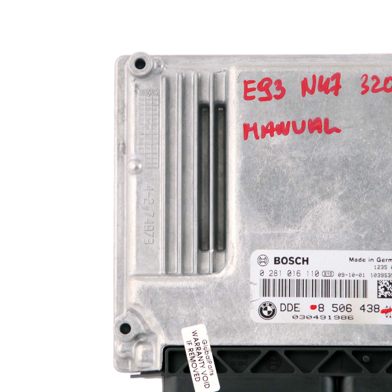 BMW E81 E87 E90 E92 LCI 120d 320d N47 ECU Steuergerät Modul DDE 8506438 Handbuch