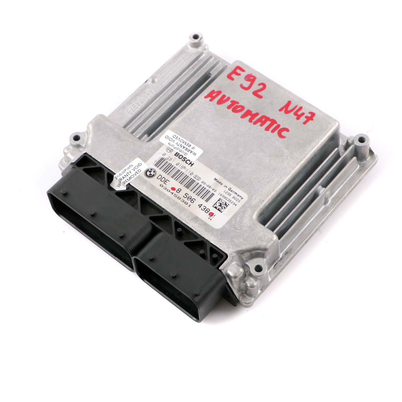 BMW E81 E87 LCI E90 E92 120d 320d N47 ECU Steuergerät DDE Modul 8506438