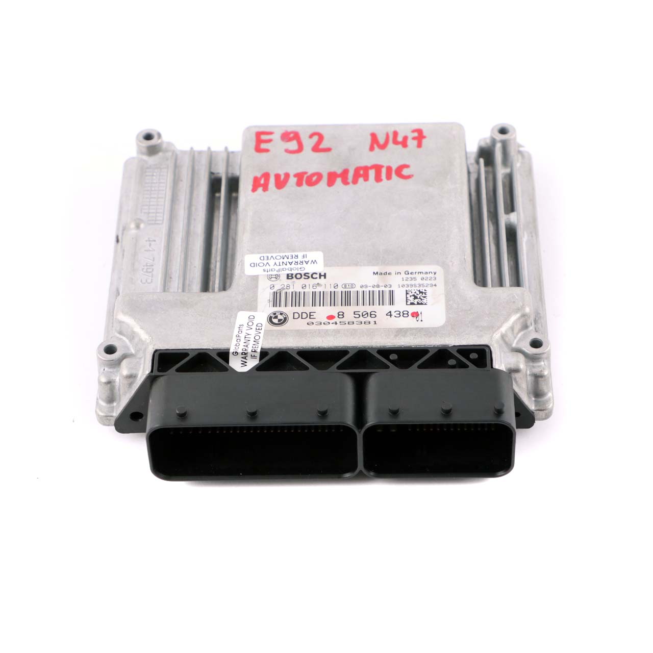 BMW E81 E87 LCI E90 E92 120d 320d N47 ECU Steuergerät DDE Modul 8506438