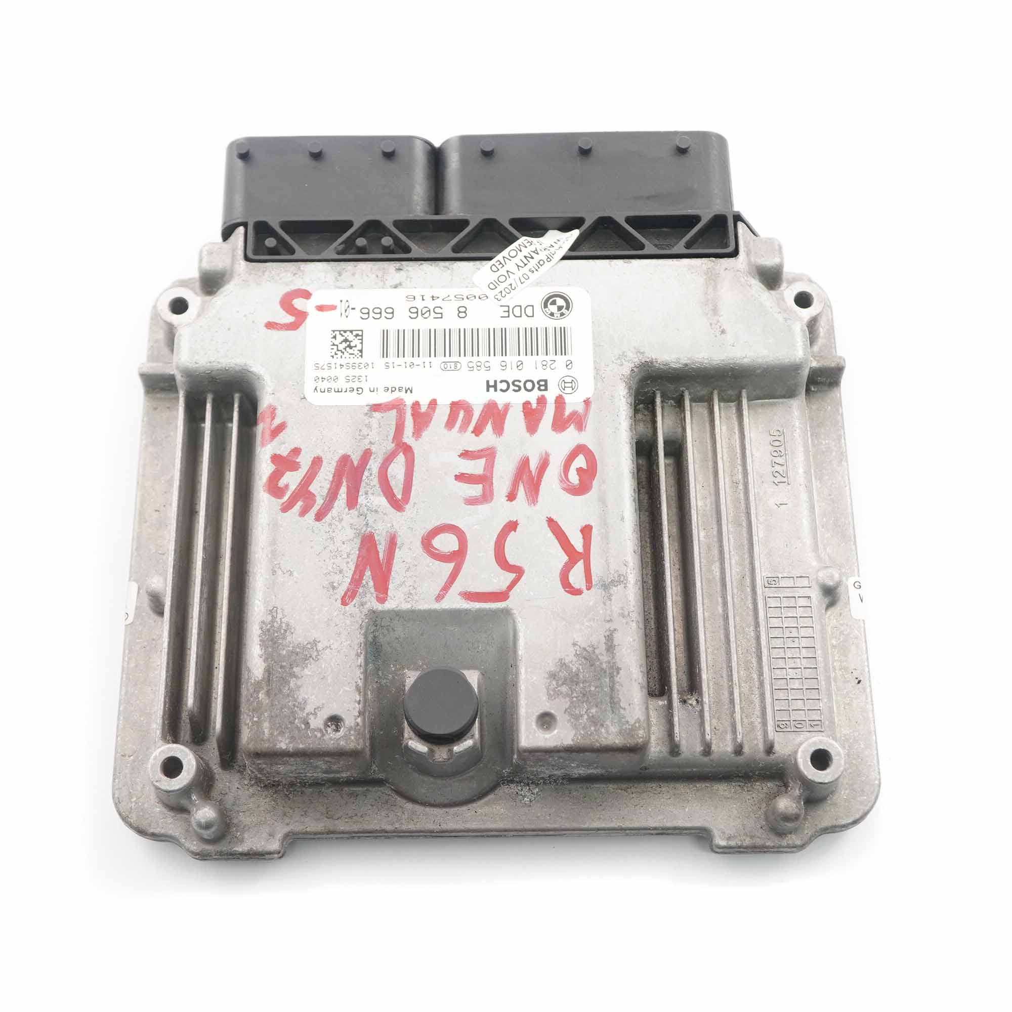 Mini One R56 LCI 90HP N47N Diesel Engine ECU Control Unit DDE 8506666 Manual