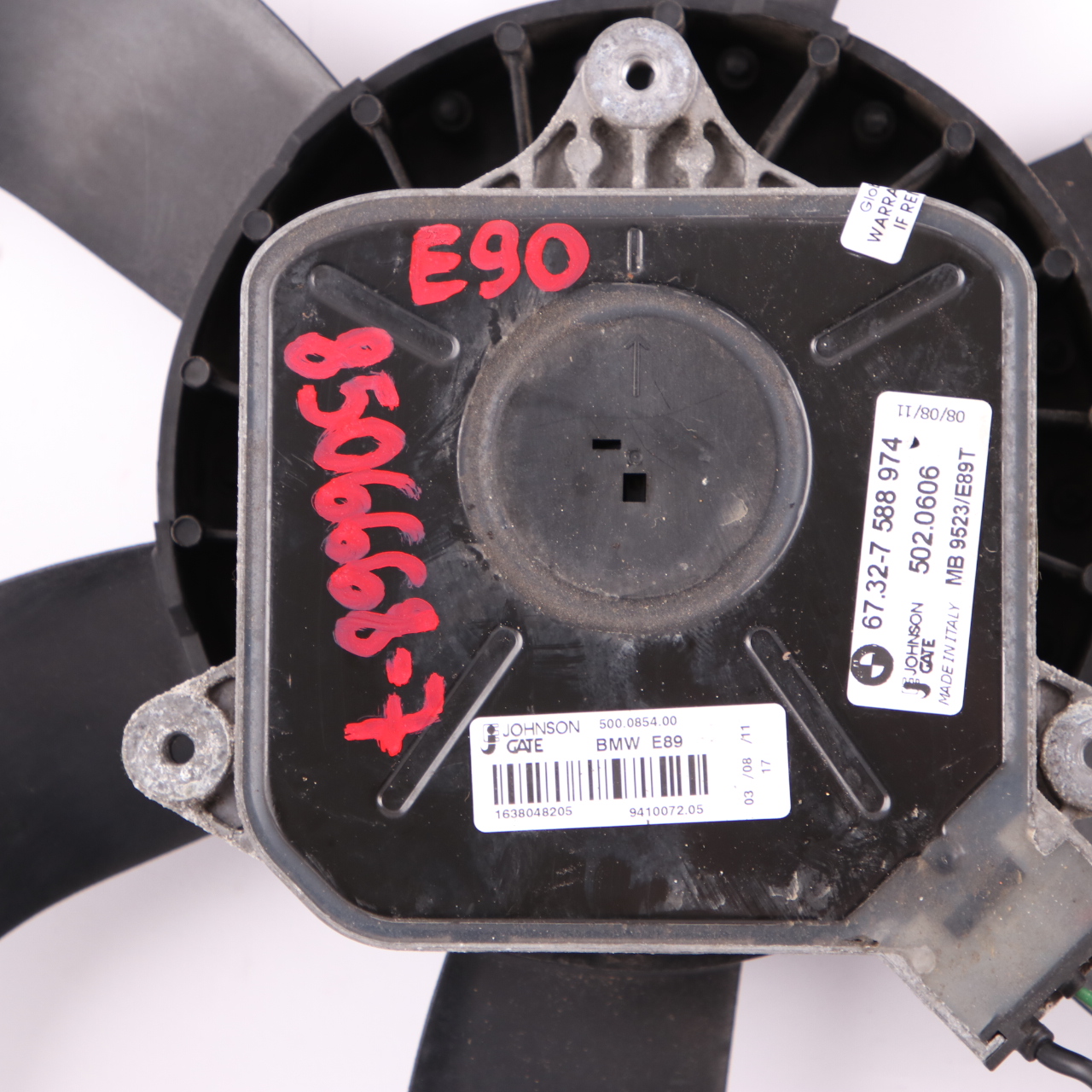 BMW E81 E87 E90 LCI Kühlung Kühlerlüfter Diesel Fan Shroud Motor 400W 7588974