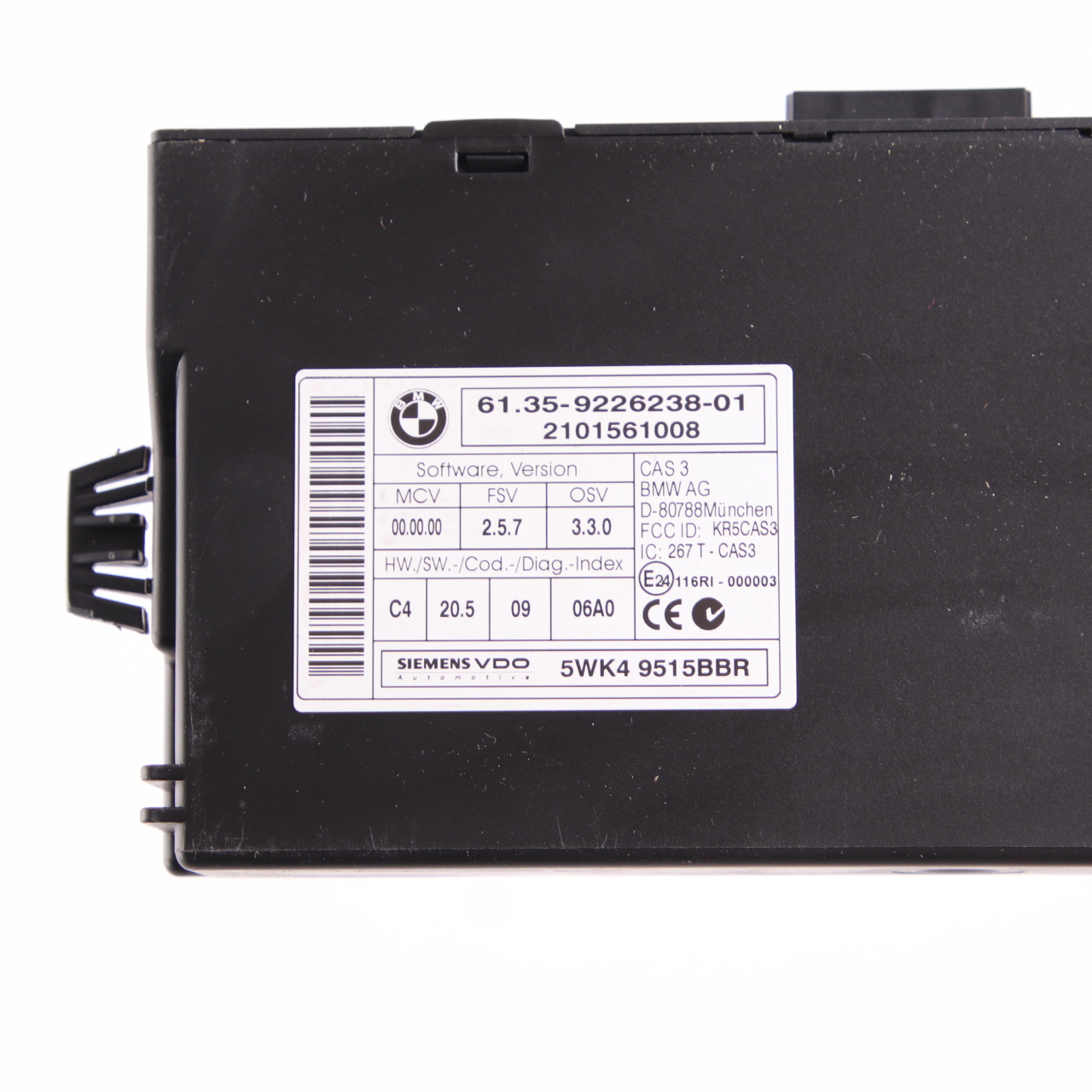 BMW E90 E91 LCI E92 330d Diesel N57 245PS ECU Motor Kit DDE CAS3 Schlüssel