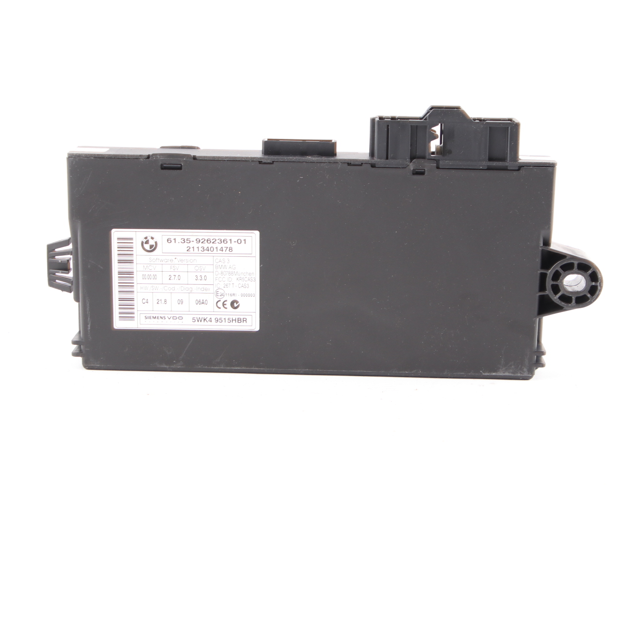 BMW E90 E91 LCI E92 330d N57 245PS ECU Motor Bausatz DDE 8510221 CAS3 Schlüssel