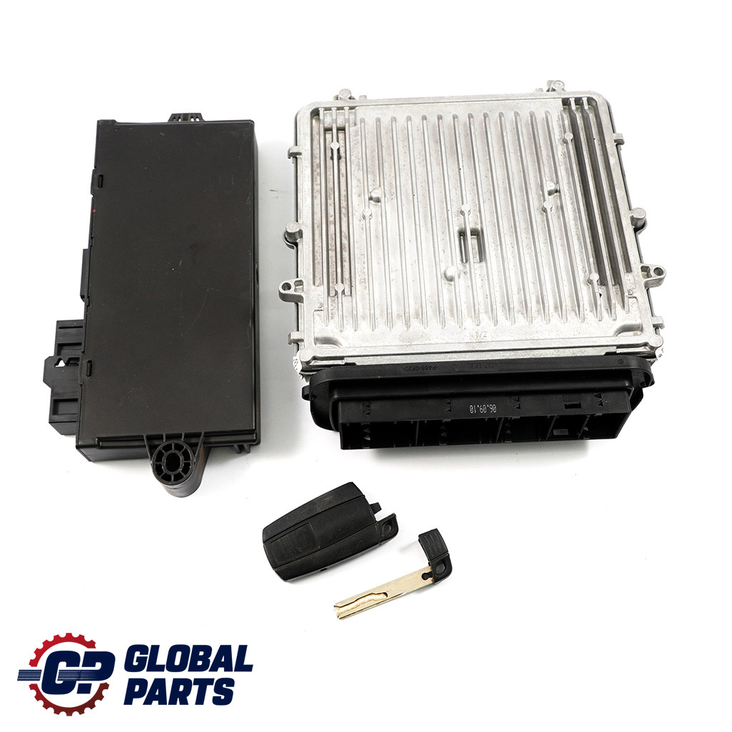 BMW E90 E91 LCI 318d Motor N47N ECU Kit DDE CAS3 + Schlüssel Schaltgetriebe