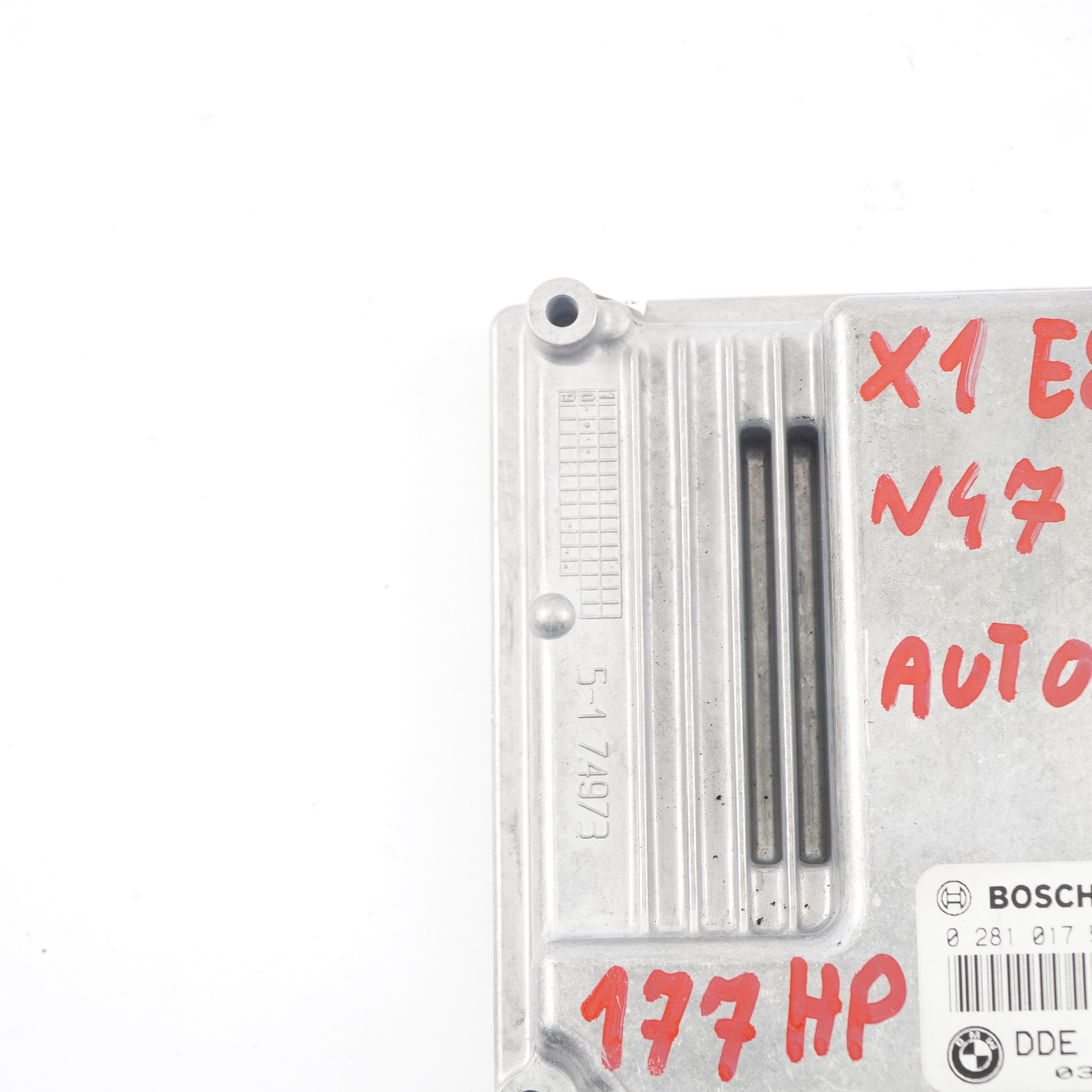 BMW E84 20dX N47 177HP Motor Steuergerät ECU DDE 8512498 Automatikgetriebe