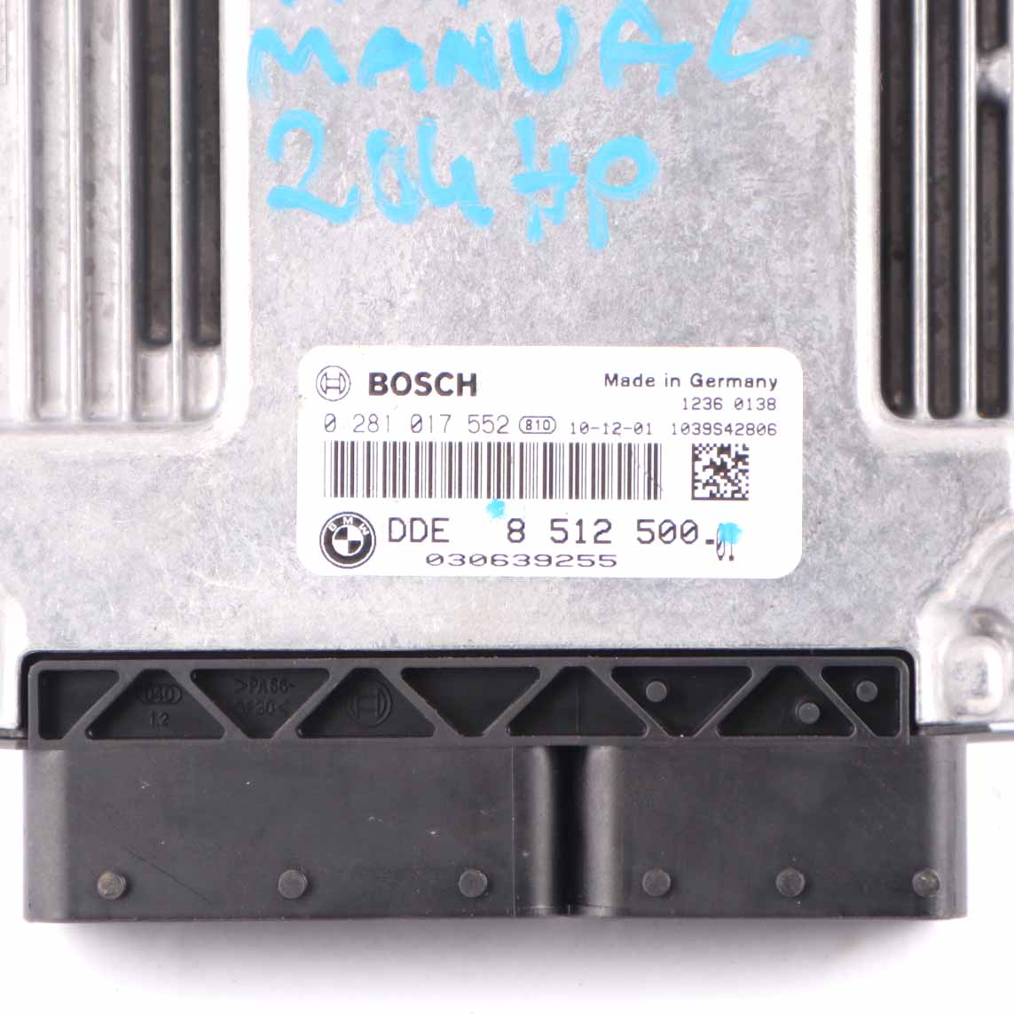 BMW E81 E82 E87 LCI E88 123d N47S 204HP Motoreinheit ECU DDE 8512500 Manual