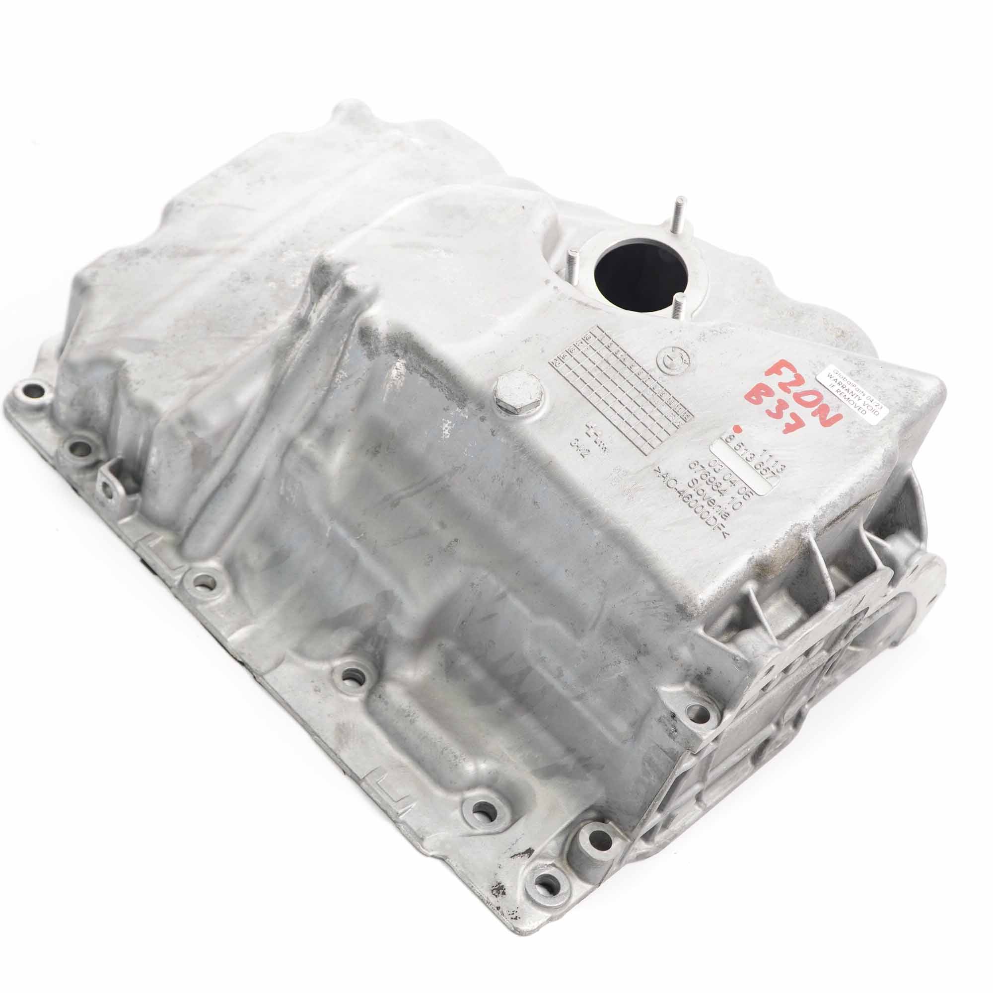 Oil Pan BMW F20 F21 LCI 114d 116d B37 Engine Fluid Sump 8513657