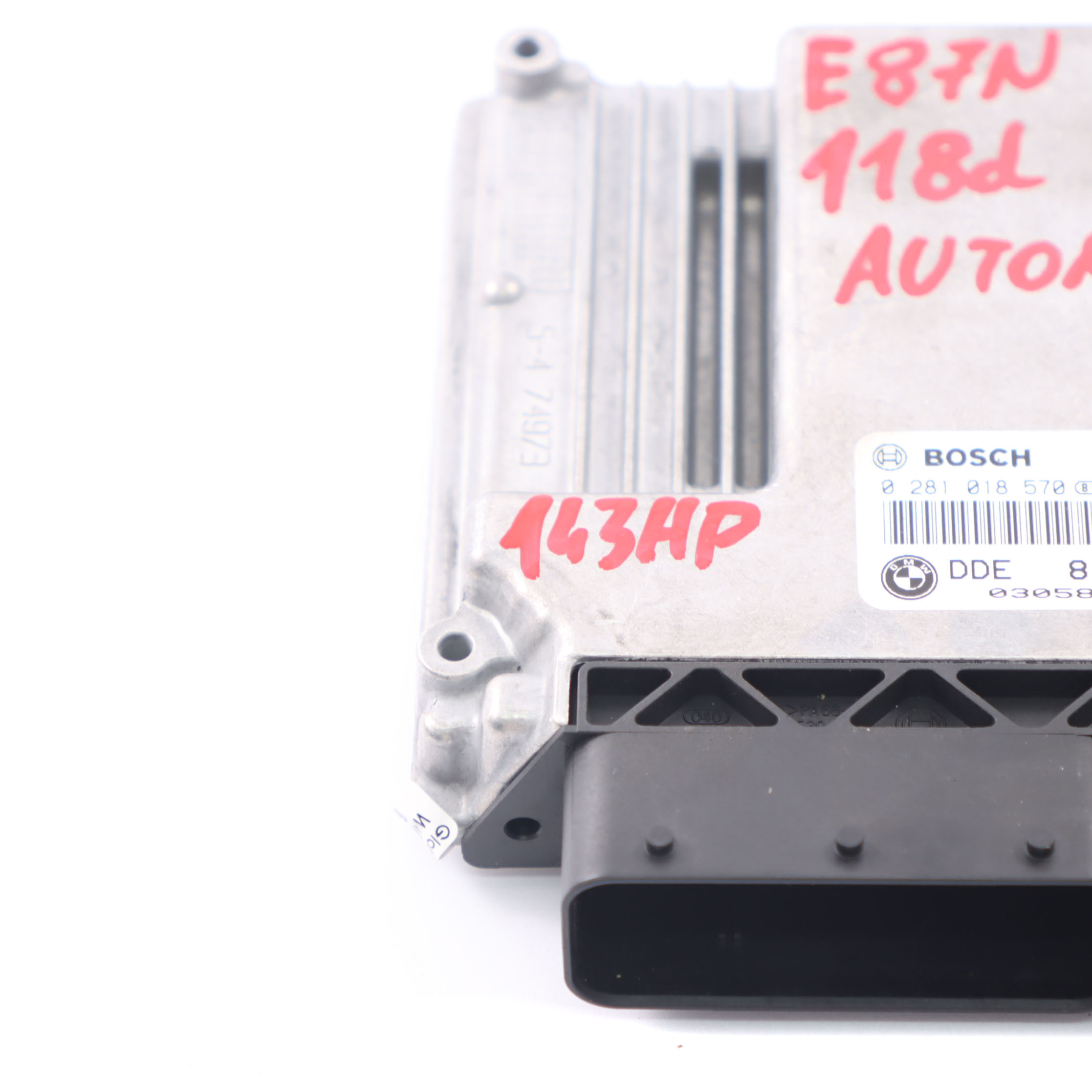 BMW E81 E87 E90 LCI 118d 318d N47 ECU Motorsteuerungssatz DDE 8518167 Automatik