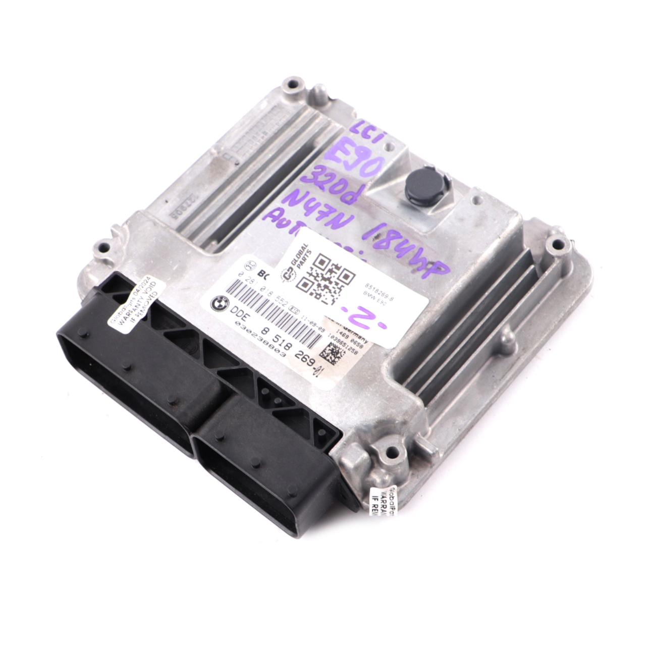 BMW E90 E91 LCI N47N 320d 184HP ECU Motorsteuergerät DDE 8518269 Automatik