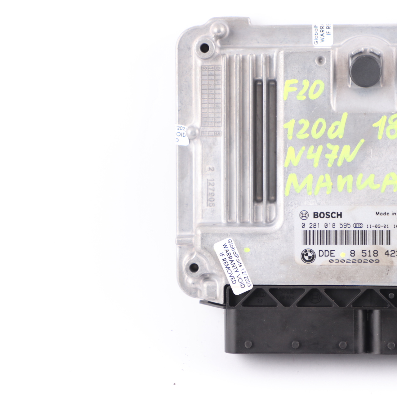 BMW F10 F20 F30 520d 120d 320d N47N 184HP Motoreinheit ECU DDE 8518423 Handbuch