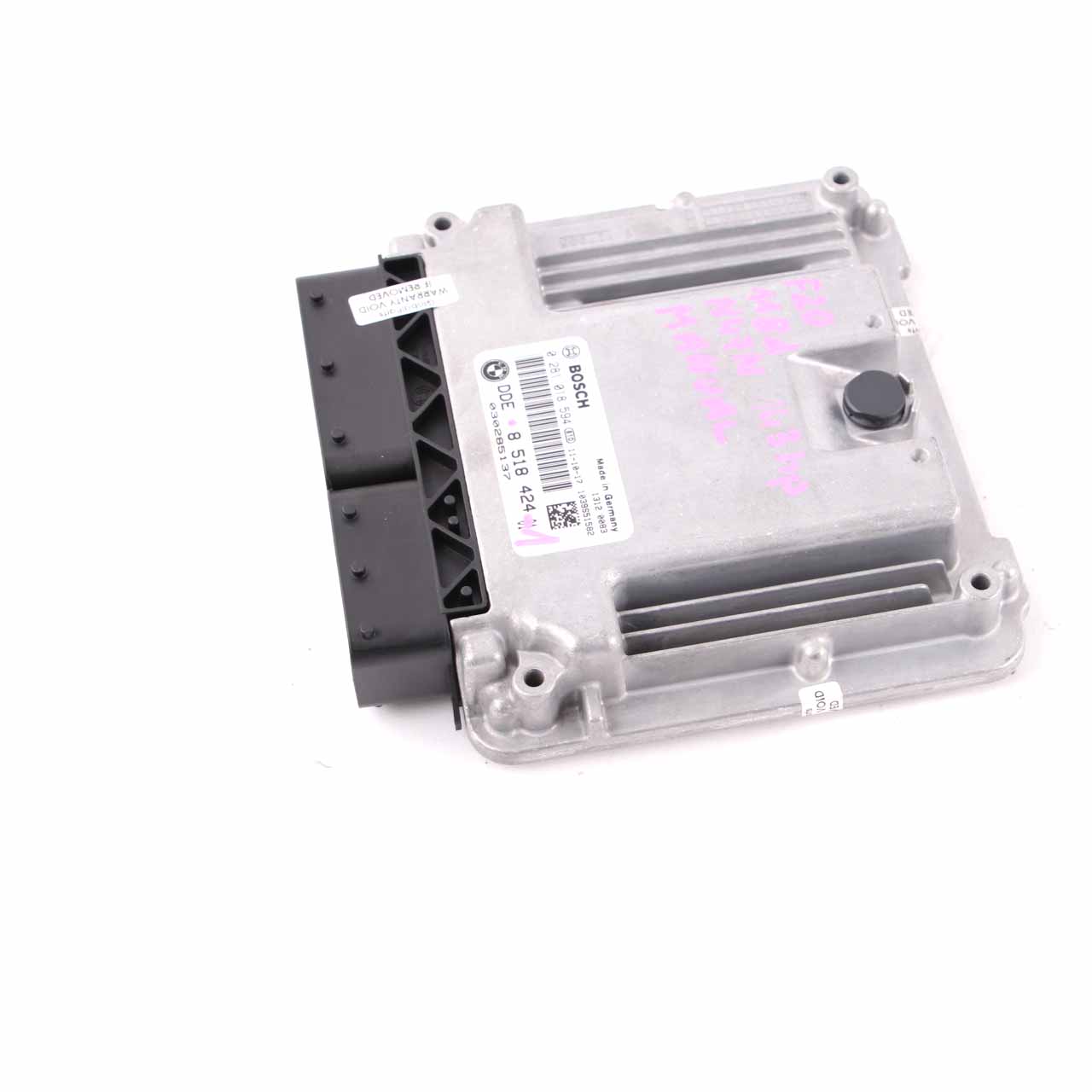 BMW F20 F30 118d 318d N47N 143HP Steuergerät ECU DDE 8518424 Schaltgetriebe