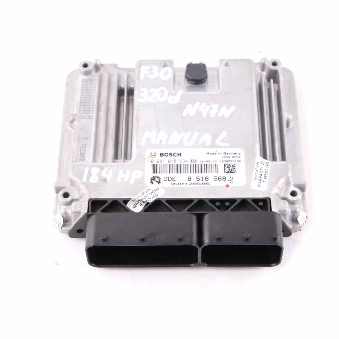 BMW F20 F30 F32 120d 320d 420d Diesel N47N 184PS Motorsteuerung ECU DDE 8518568