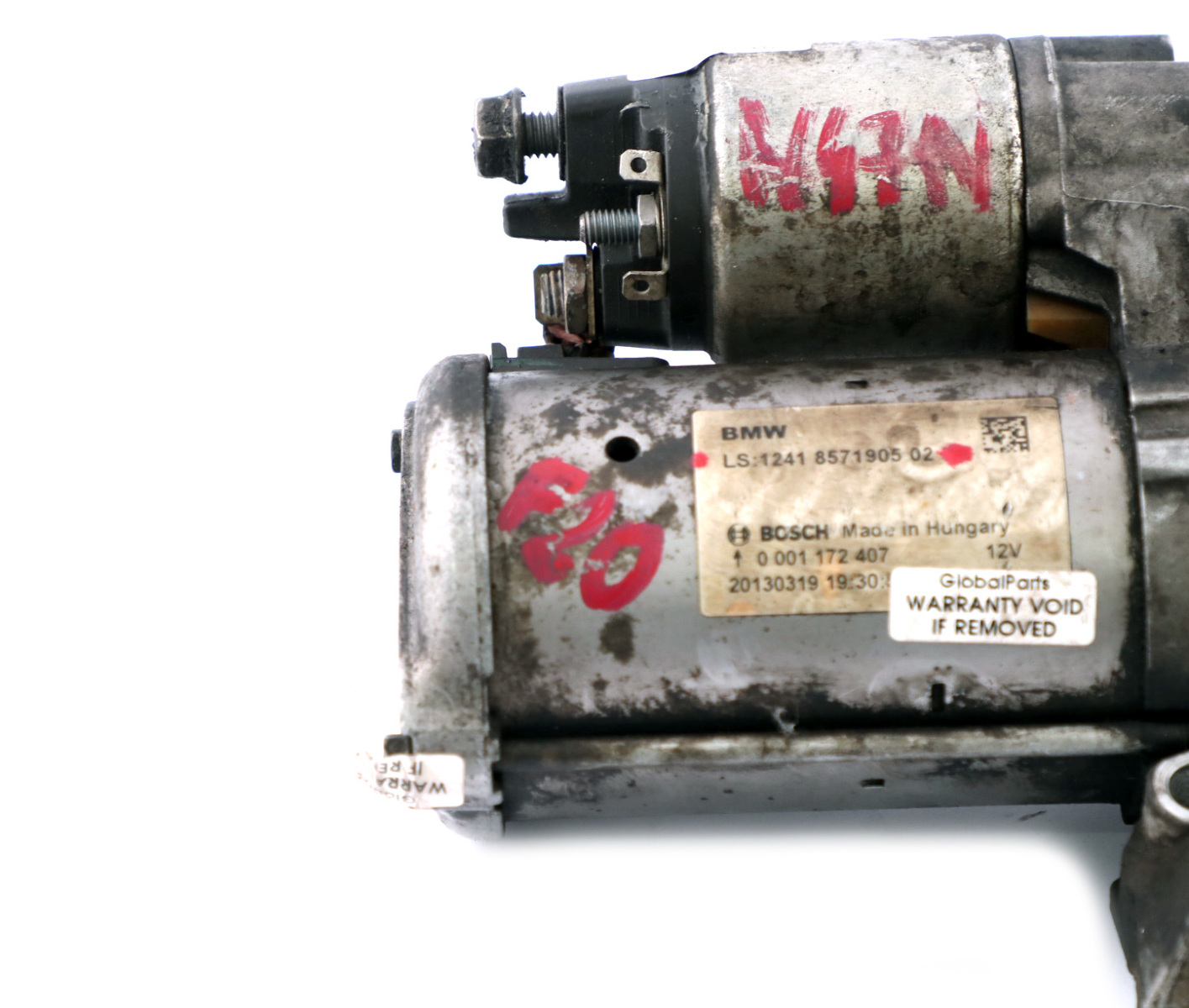 BMW 1 2 3 er F20 F21 F22 F30 N47N Diesel Anlasser Starter Motor 8571905