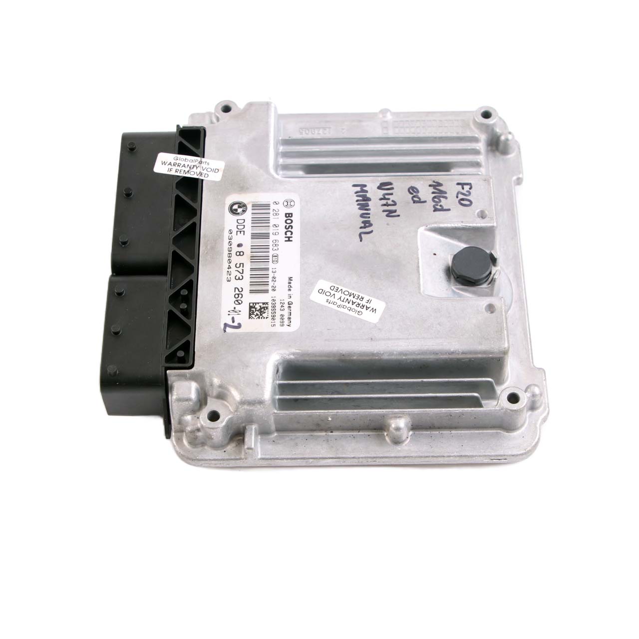 BMW F20 F21 116d ed Diesel N47N 116HP Motorsteuergerät ECU DDE 8573260 