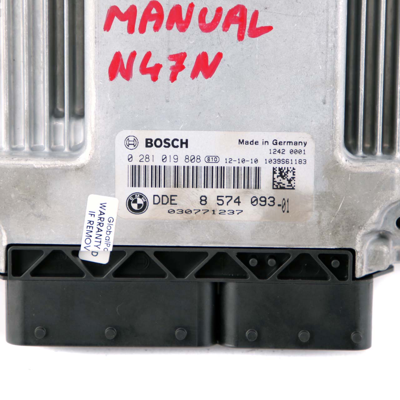 BMW F10 F30 320d 520d ed 163HP Motorsteuergerät N47N ECU DDE 8574093 Handbuch