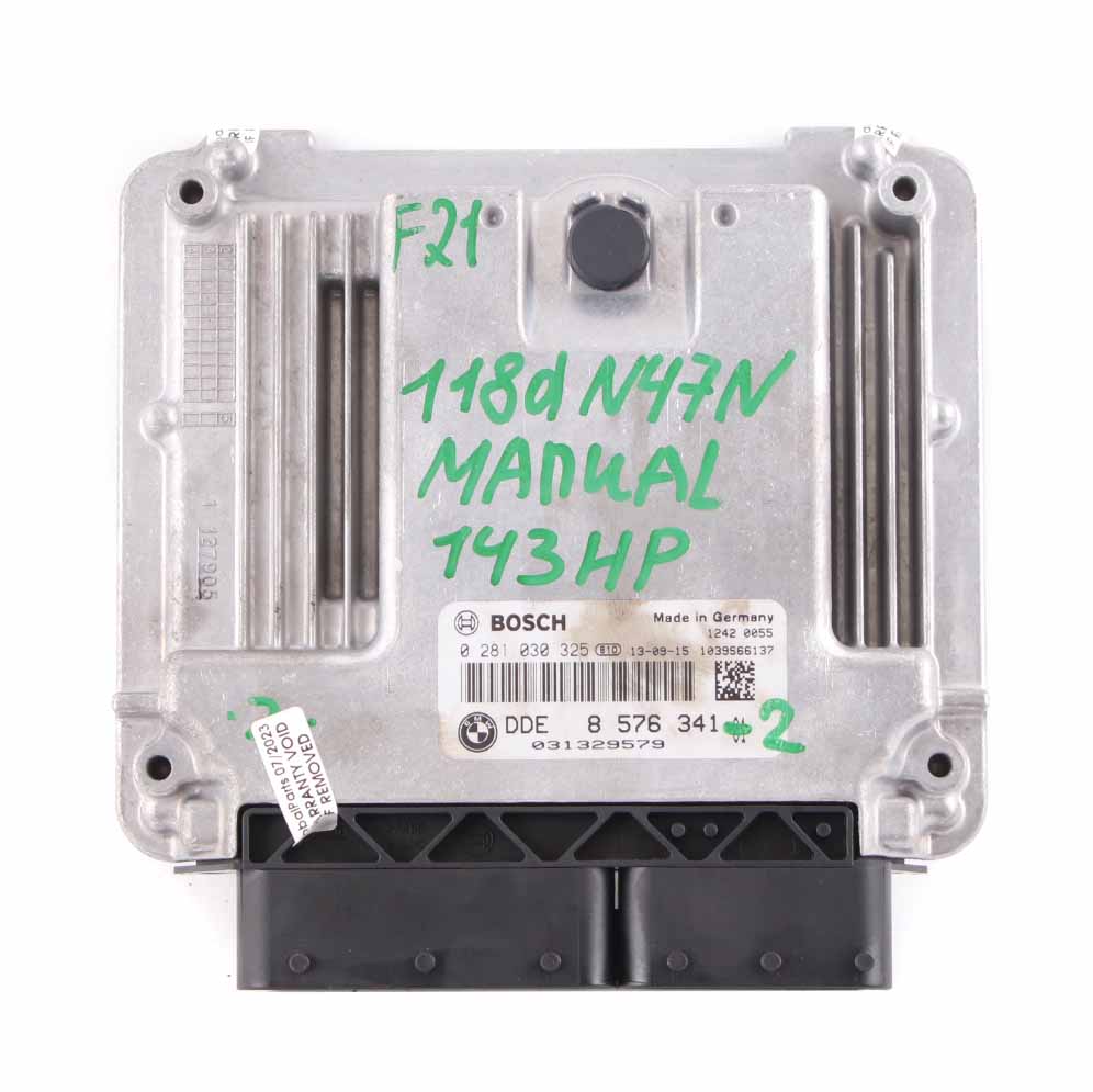 BMW F20 F21 F30 F31 118d 318d 143HP N47N ECU Kit DDE 8576341 Schlüssel FEM