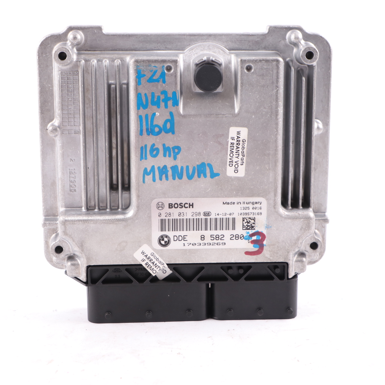 BMW F20 F21 116d N47N 116HP ECU Kit DDE 8582280 Key Lock FEM Manual