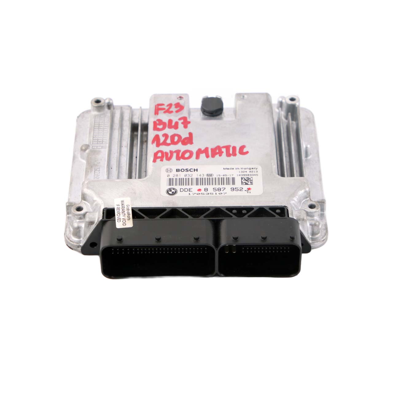 BMW F20 F30 LCI 120d 320d B47 Diesel ECU Motor Steuergerät DDE 8587952 Automatik