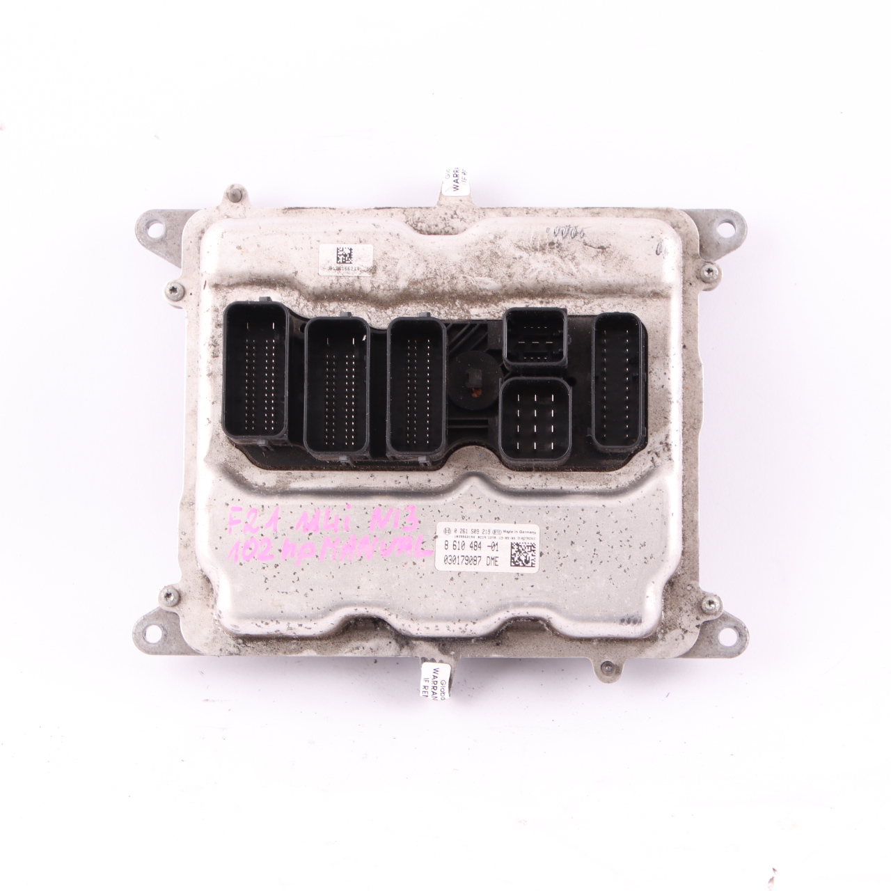 BMW F20 F30 116i 316i N13 136PS Steuergerät ECU Modul DME 8610484 Schaltgetriebe