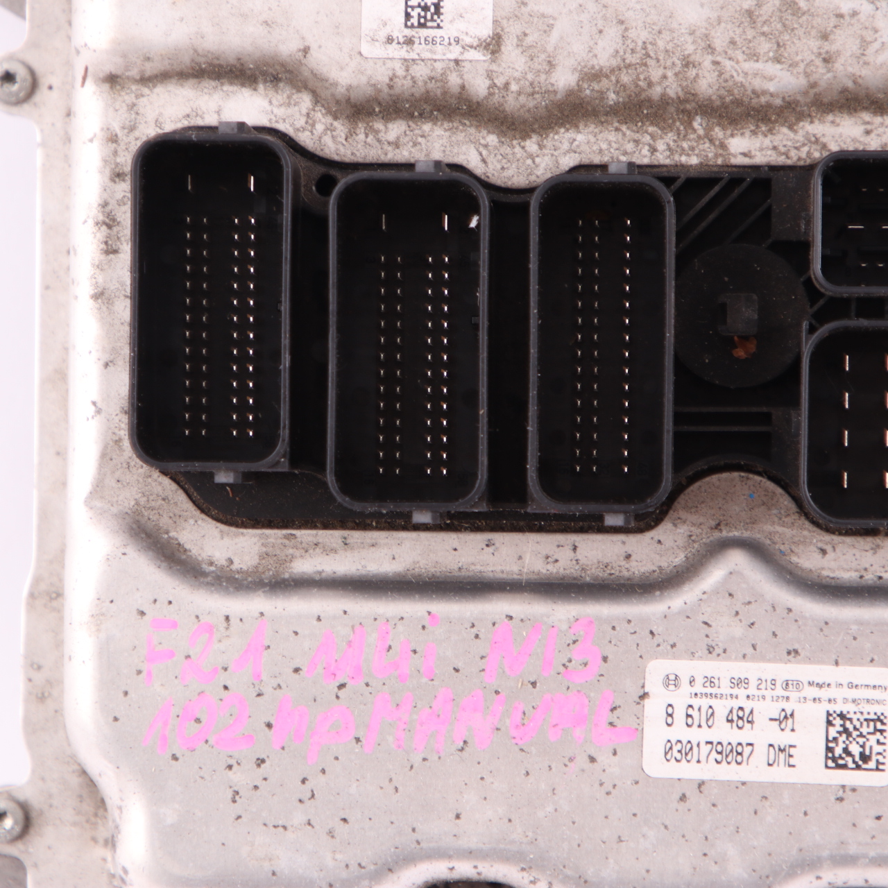 BMW F20 F30 116i 316i N13 136PS Steuergerät ECU Modul DME 8610484 Schaltgetriebe