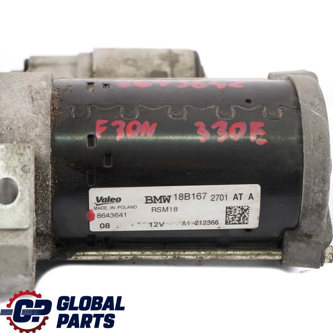 BMW F30 LCI 330e G11 740e G30 530e Hybrid B48X Motor Anlasser Starter 8643641