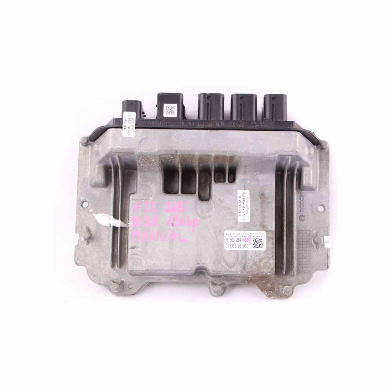 BMW F20 F30 F31 LCI 118i 318i B38 ECU Basic DME Steuergerät 8663284 Manual