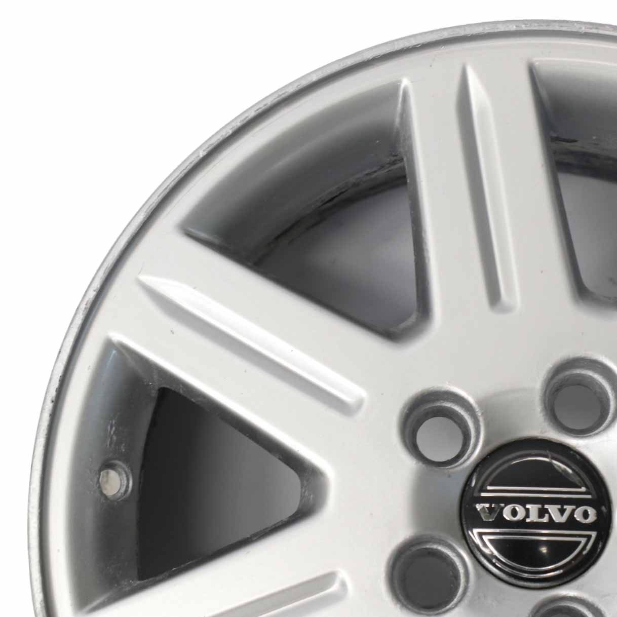 Volvo C30 S40 V50 Jante en alliage argenté 16" ET:52,5 6,5J 7 rayons 8665466