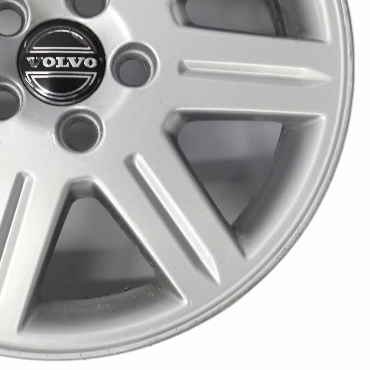 Volvo C30 S40 V50 Jante en alliage argenté 16" ET:52,5 6,5J 7 rayons 8665466