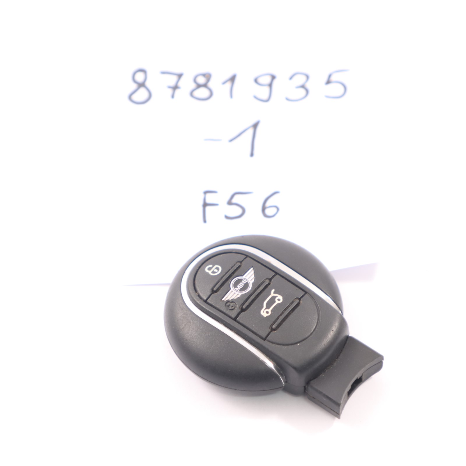 Funkschlüssel Mini Cooper One F55 F56 F57 F60 Radio Alarm Fob Taste 434 MHz