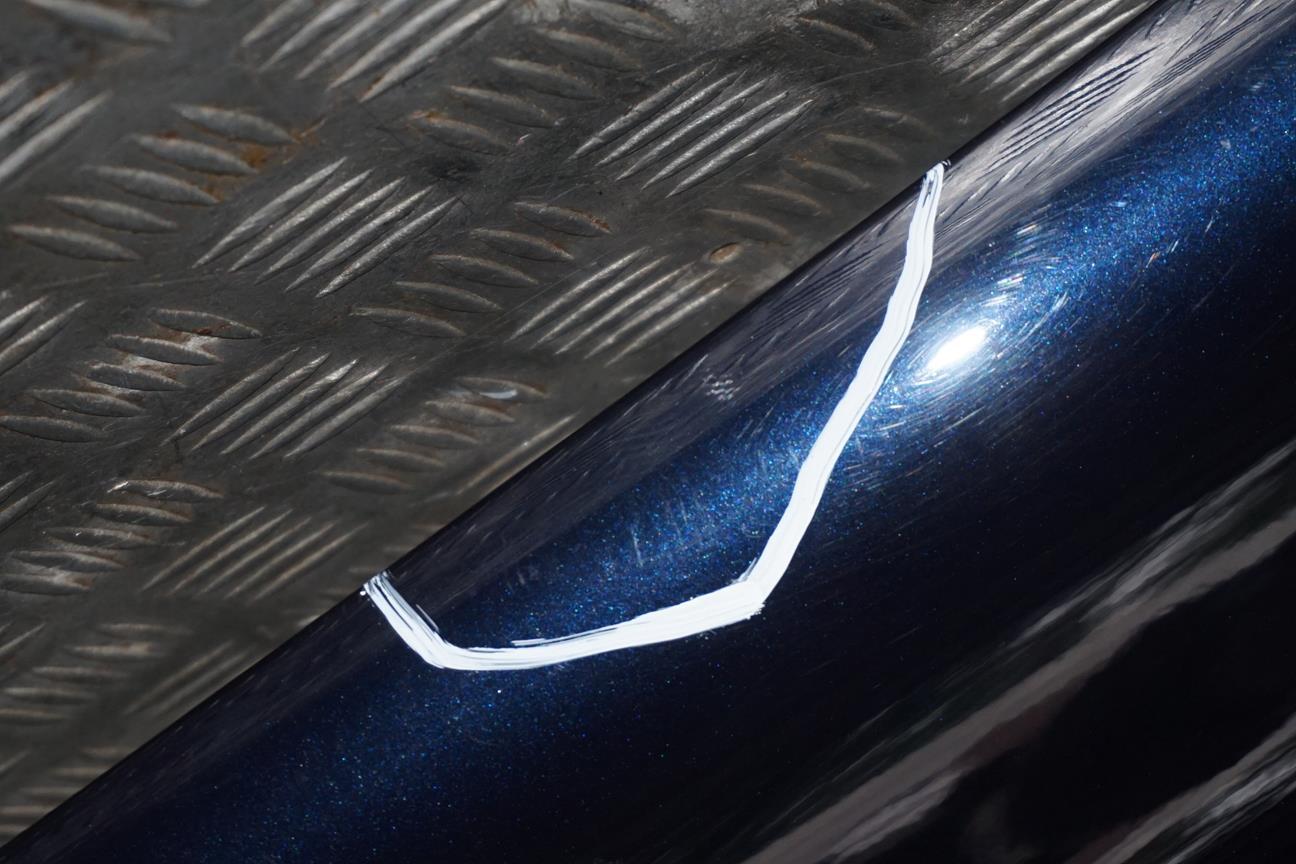 Mercedes-Benz E-Class W211 Front Left N/S Side Panel Wing Fender Tanzanite Blue