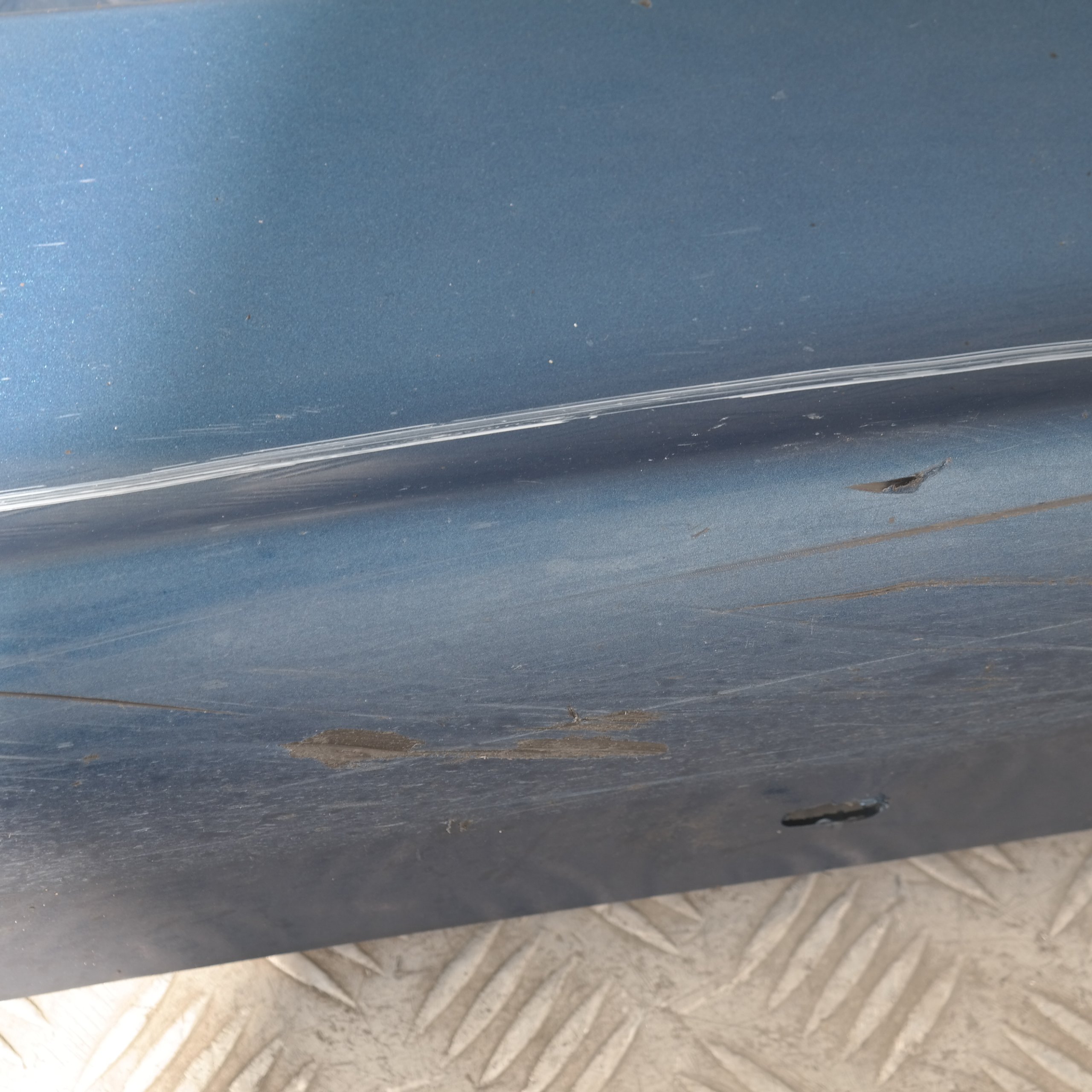 BMW 1 SERIES E87 Sill Strip Side Skirt Right O/S Sydneyblau Sydney Blau Blue A19