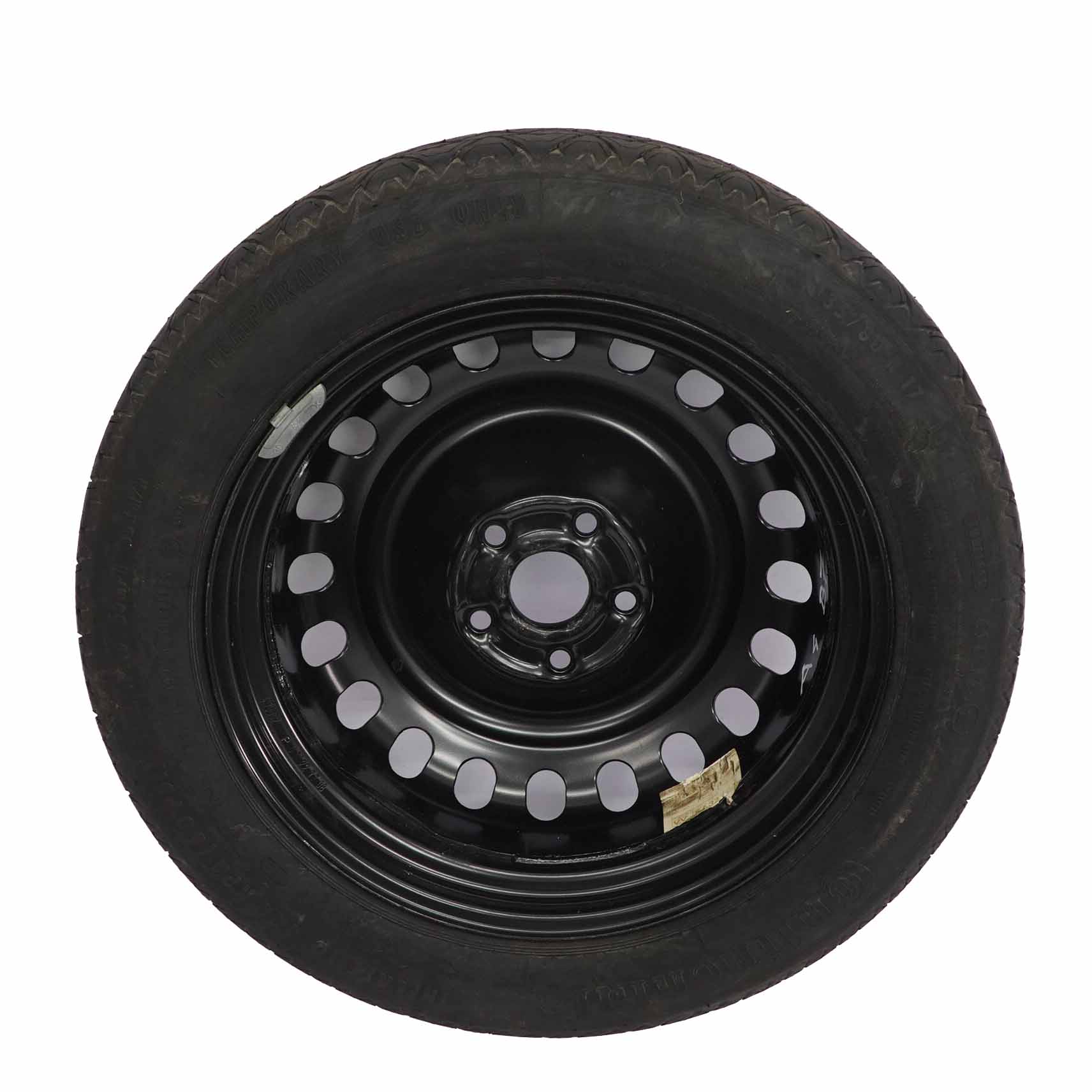 Spare Wheel Audi A4 B7 Compact Wheel Steel R17 4J Continental 125/80 8E0601027C