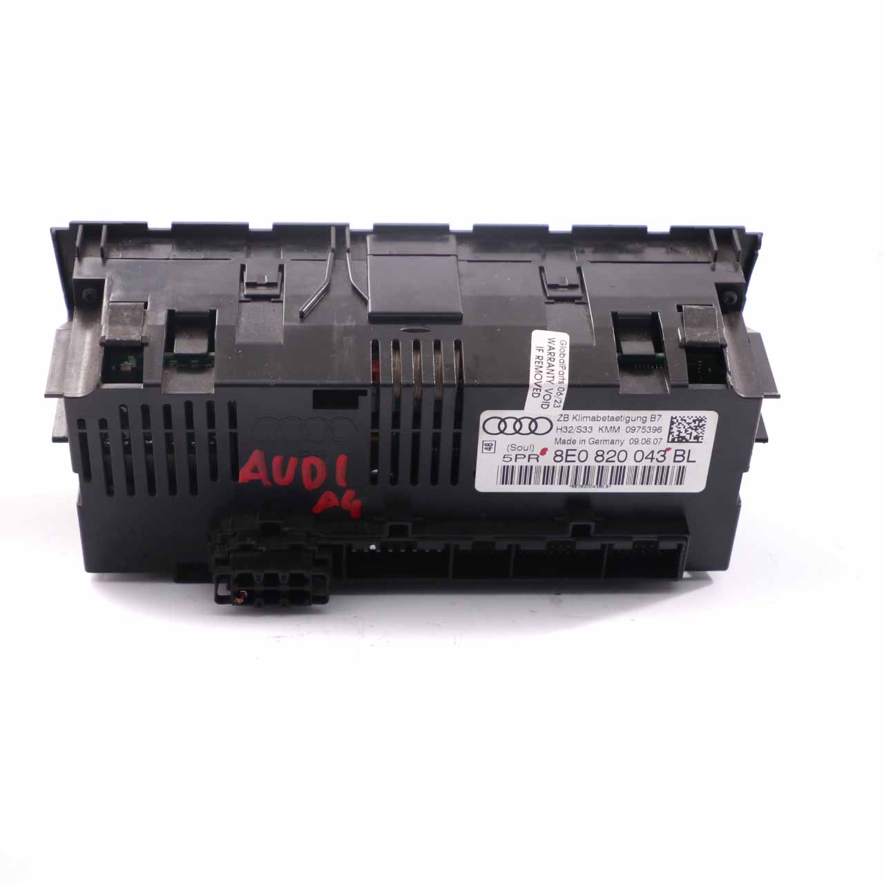 Audi A4 B7 Heater Climate Control A/C Air Conditioning Unit Panel 8E0820043