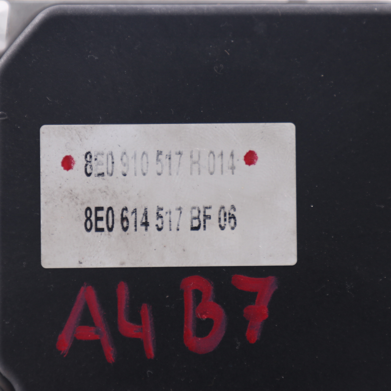 Audi A4 B7 Brems pumpe ABS Modul Hydraulische Steuerung Brems 8E0910517H014