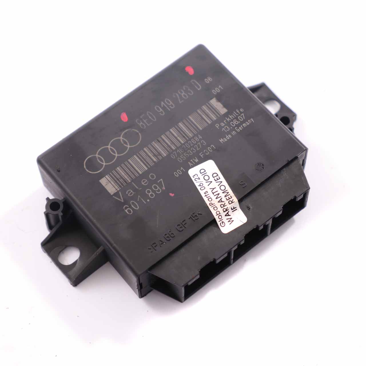 Audi A4 B7 PDC Parkdistanz sensor Steuergerät Modul hinten 8E0919283D