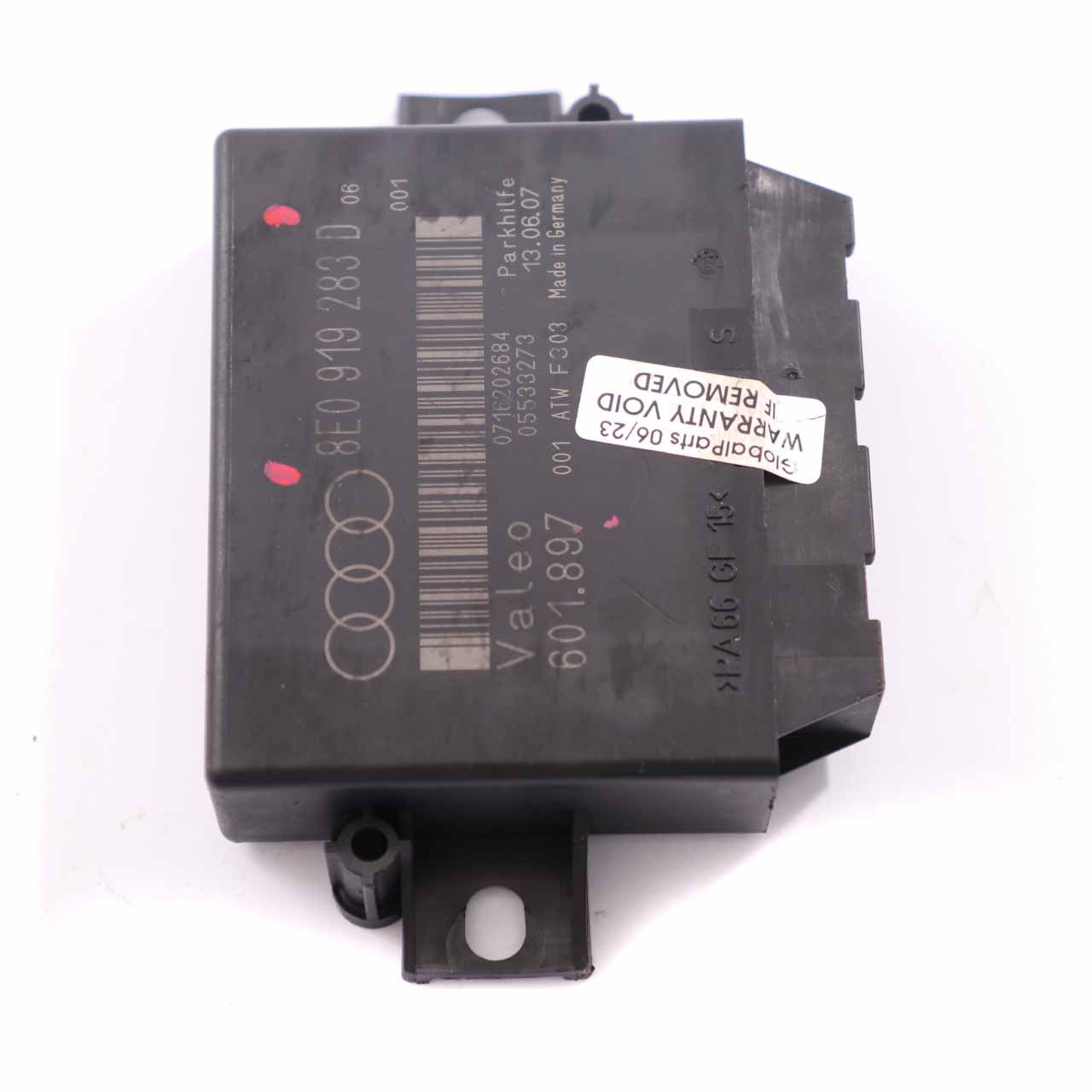 Audi A4 B7 PDC Parkdistanz sensor Steuergerät Modul hinten 8E0919283D