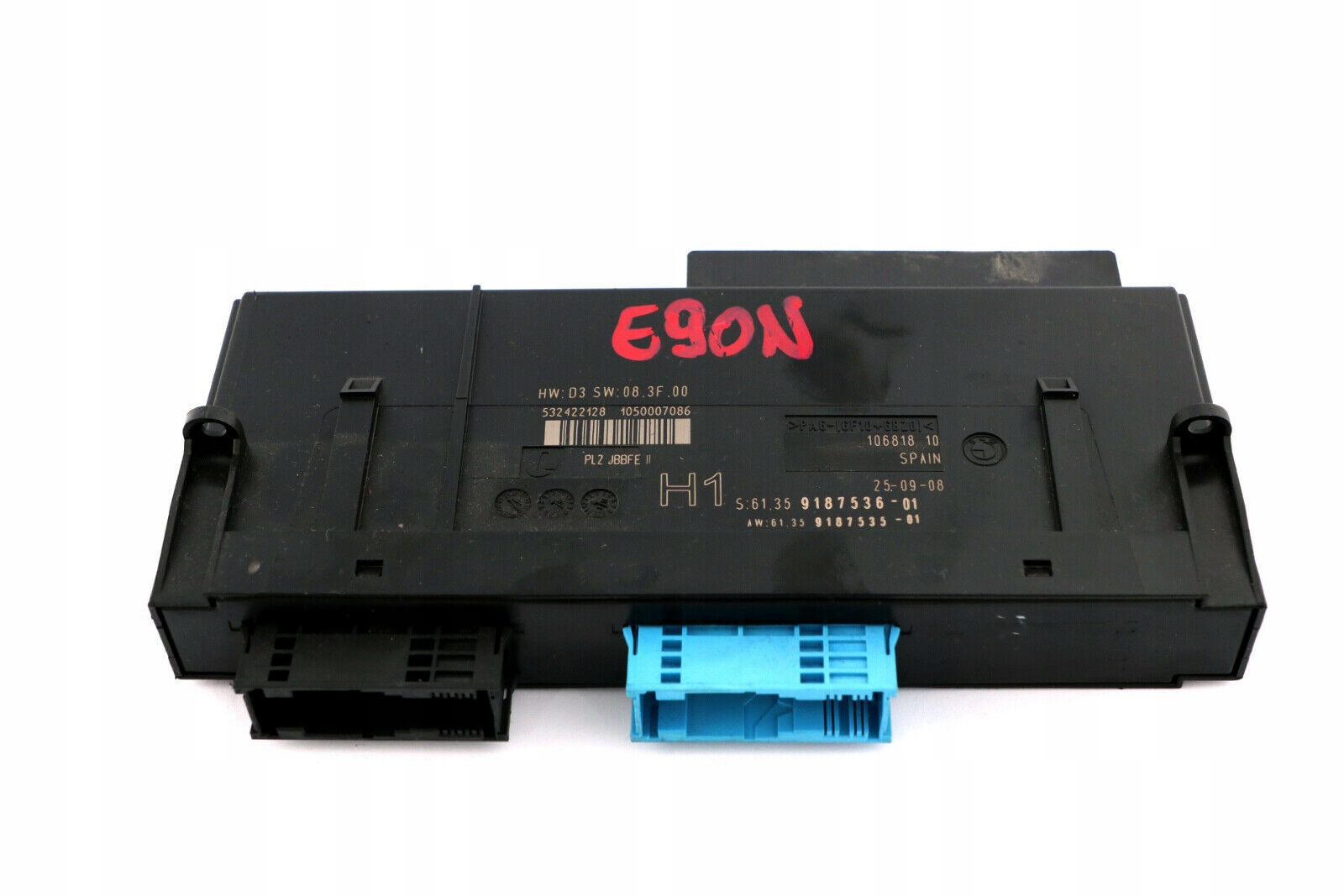 *BMW 3 er E90N E90 LCI ECU Body Control Module H1 Steuergeraet 9187536