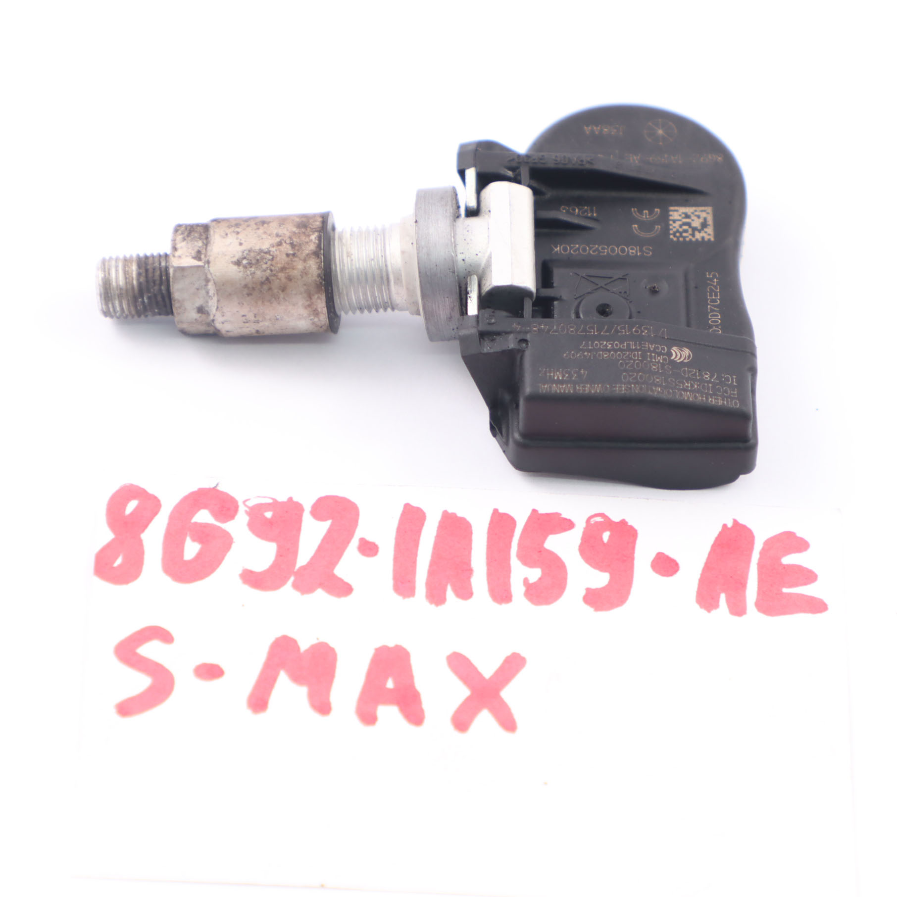 Ford Mondeo MK4 Galaxy TPMS Reifendruck Rad Modul Sensor 8G91-1A159-AE