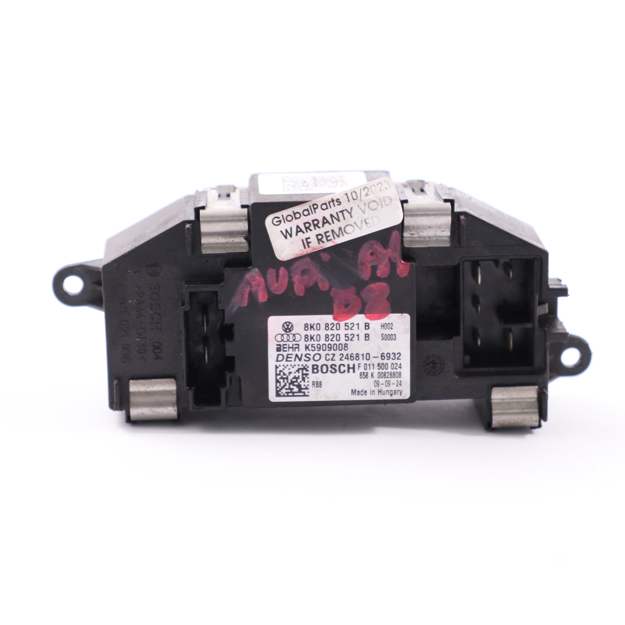 Audi A4 B8 VW Gebläsemotor Heizlüfter Widerstand Regler 8K0820521B