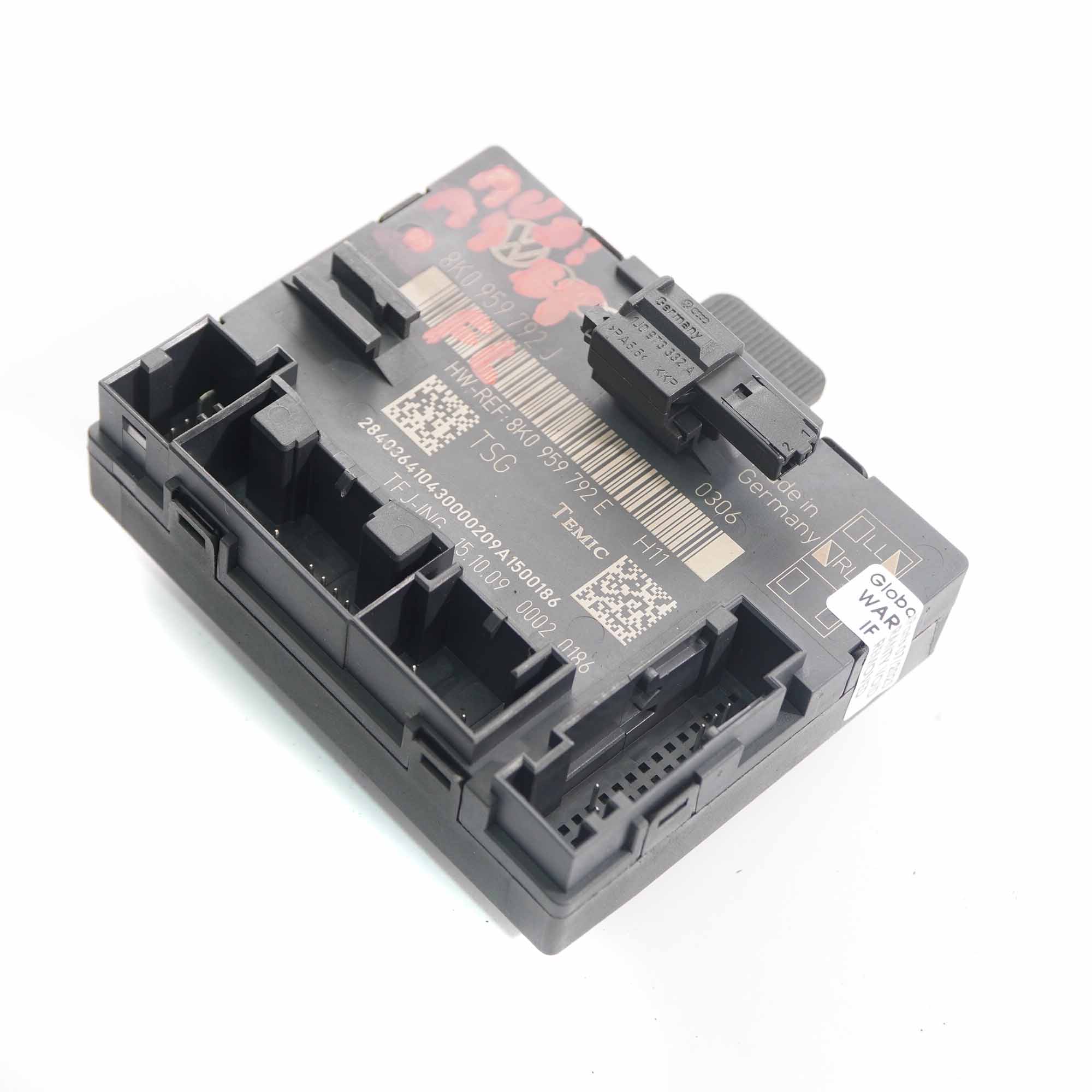 Audi A4 B8 Tür modul vorne links Steuergerät Modul ECU 8K0959792J