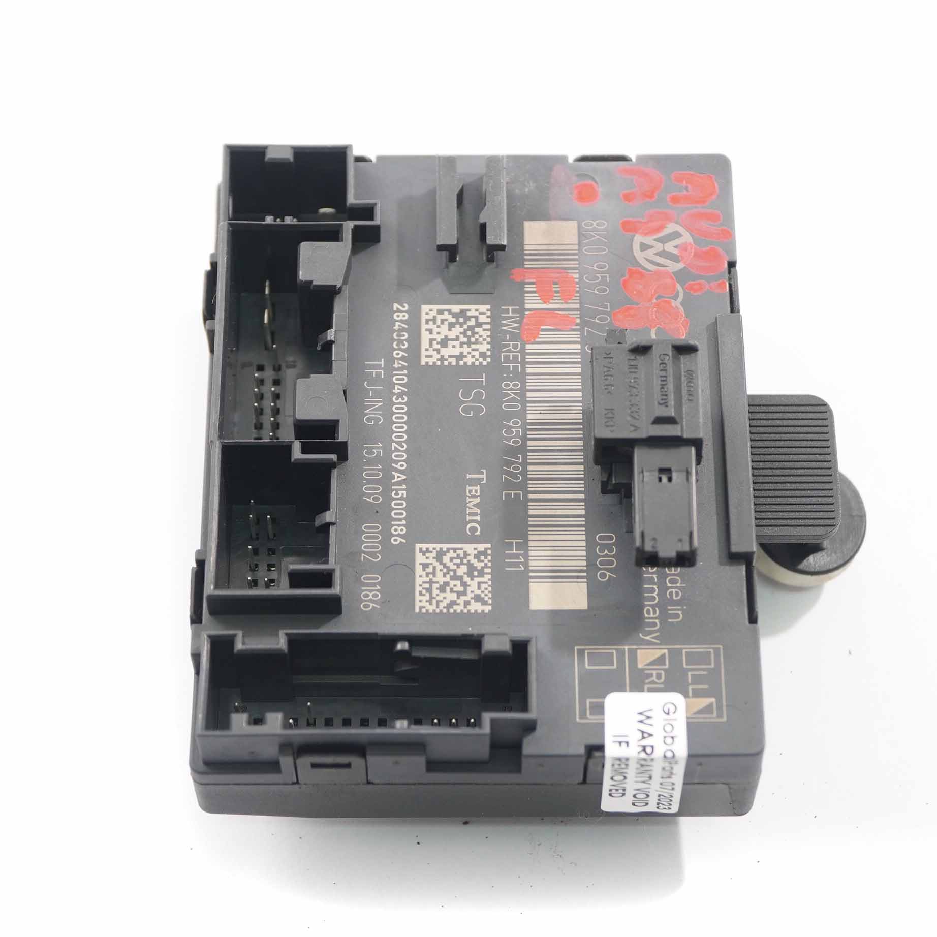 Audi A4 B8 Tür modul vorne links Steuergerät Modul ECU 8K0959792J