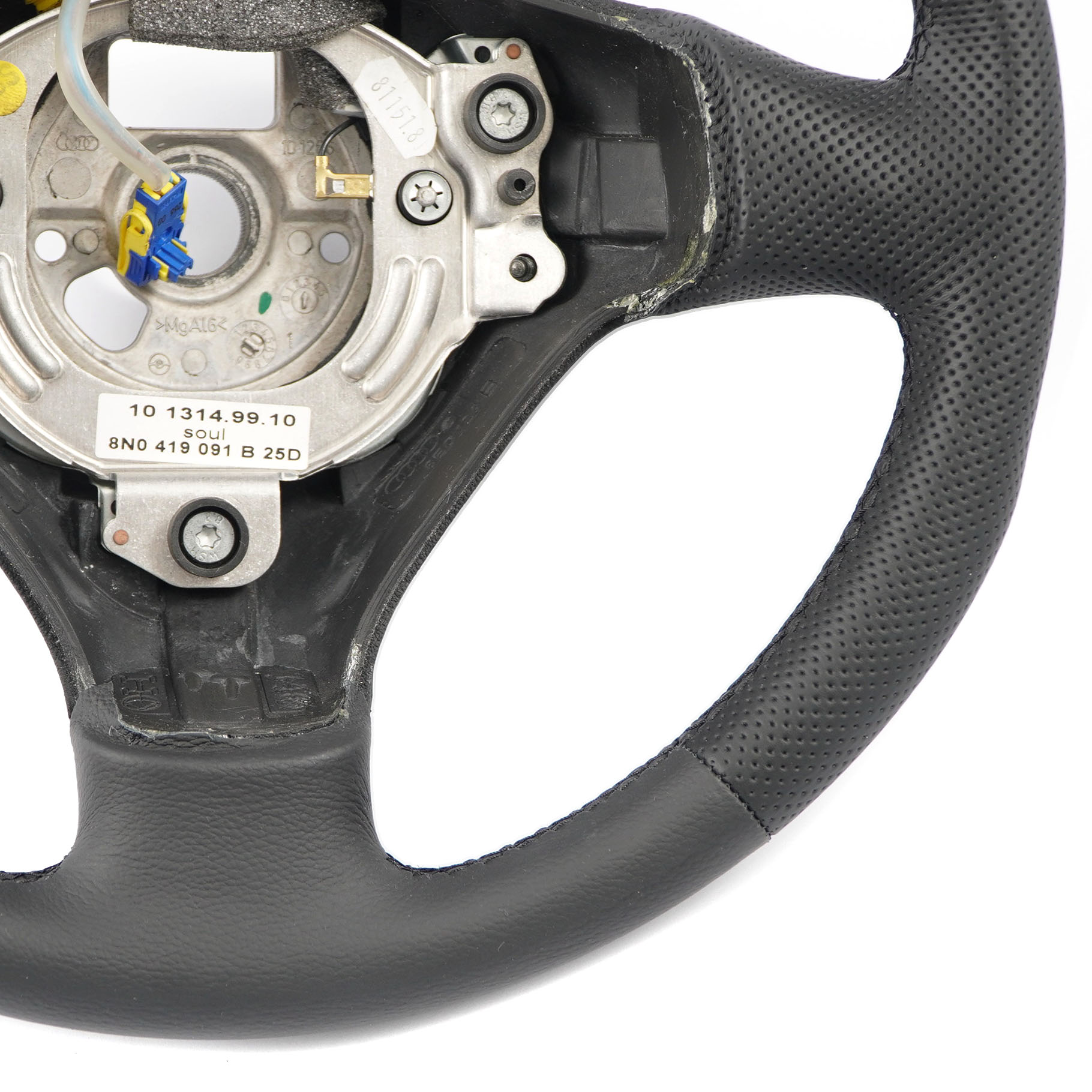 Audi TT 8N MK1 NEW Black Leather Steering Wheel 8N0419091B